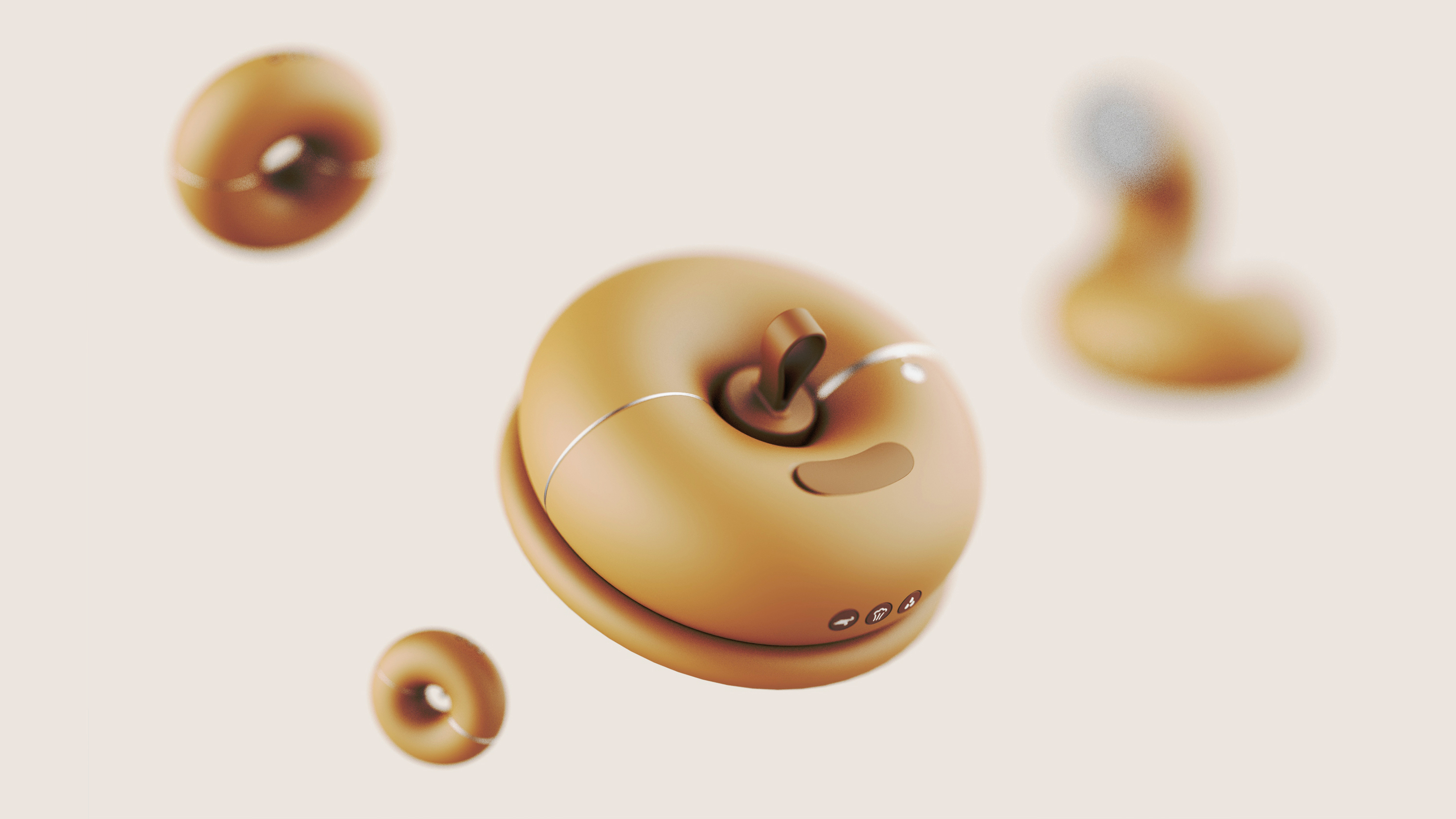 electronic product，Cute fun，Multipurpose，industrial design，Air heater，