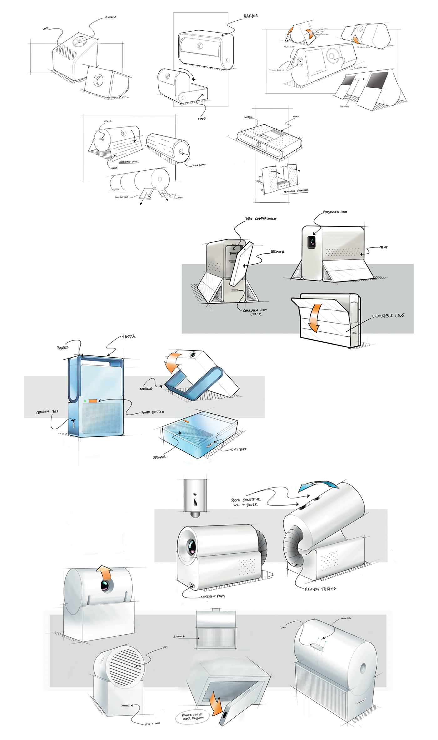 Imran Taylor，USB flash drive，Cast portable projector，