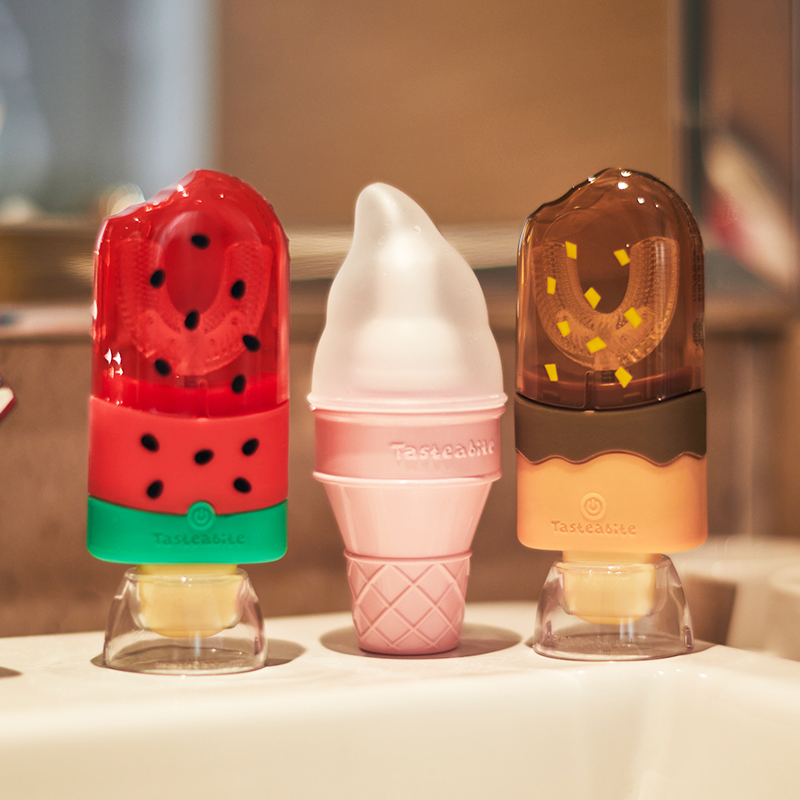 Rice grains，Ice cream，U-shaped electric toothbrush，children，