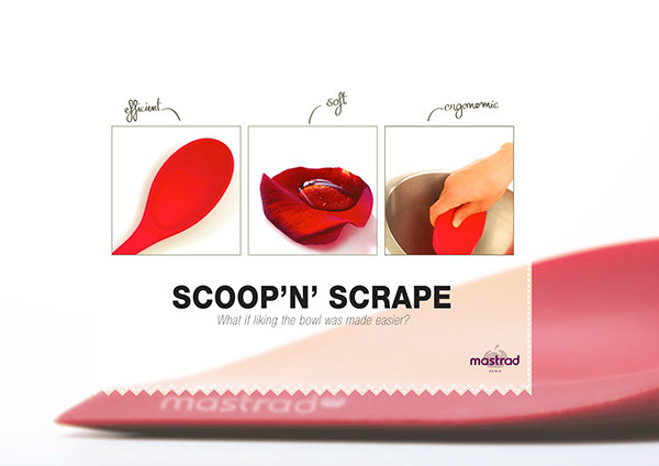 Scraping spoon，Scraper，kitchen，petal，Kitchenware，