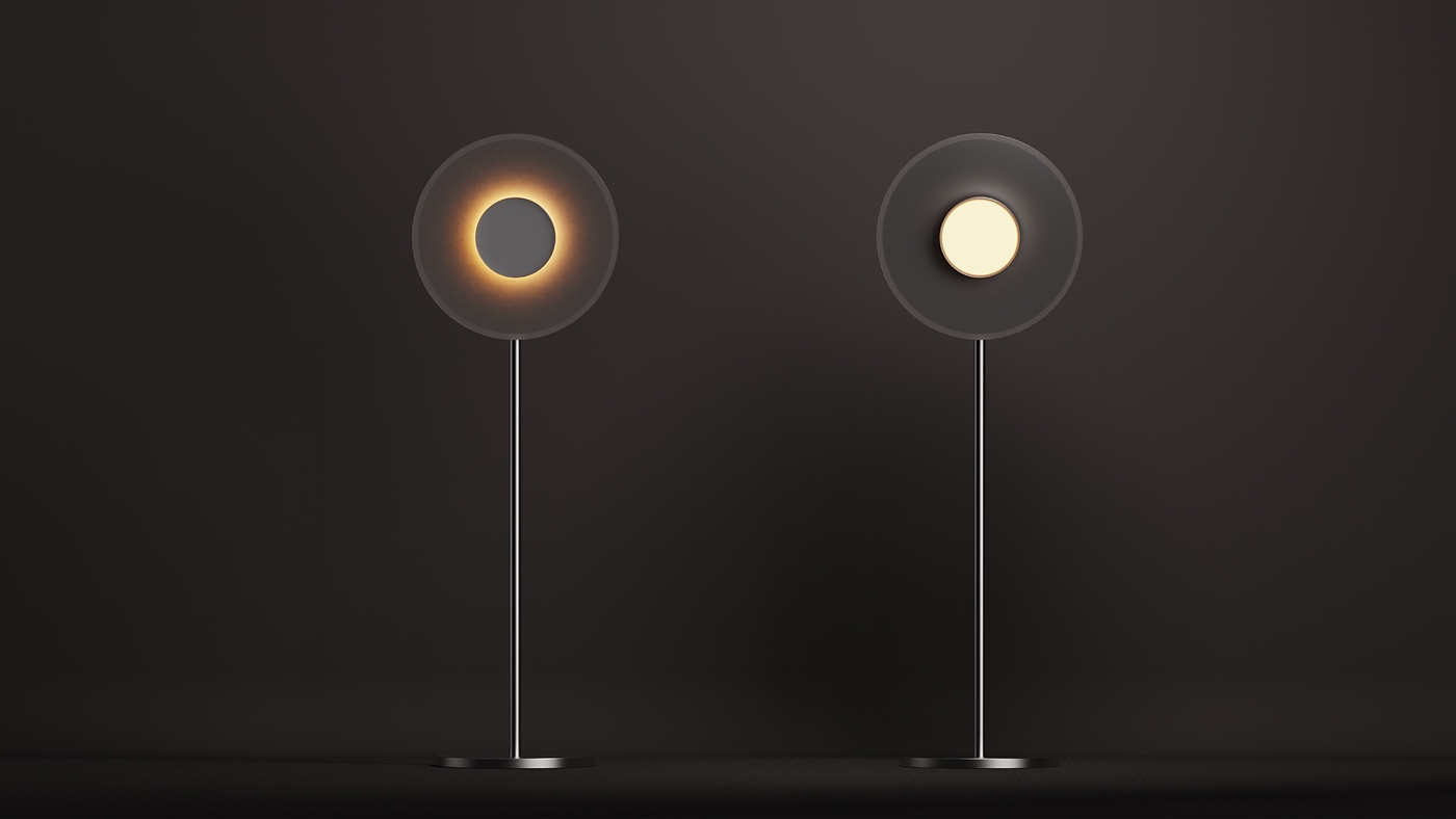 product，design，Circle，WOOW，Solar Lamp，