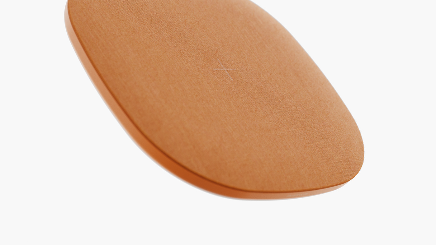 wireless，Charger，Mushroom，shape，inspiration，