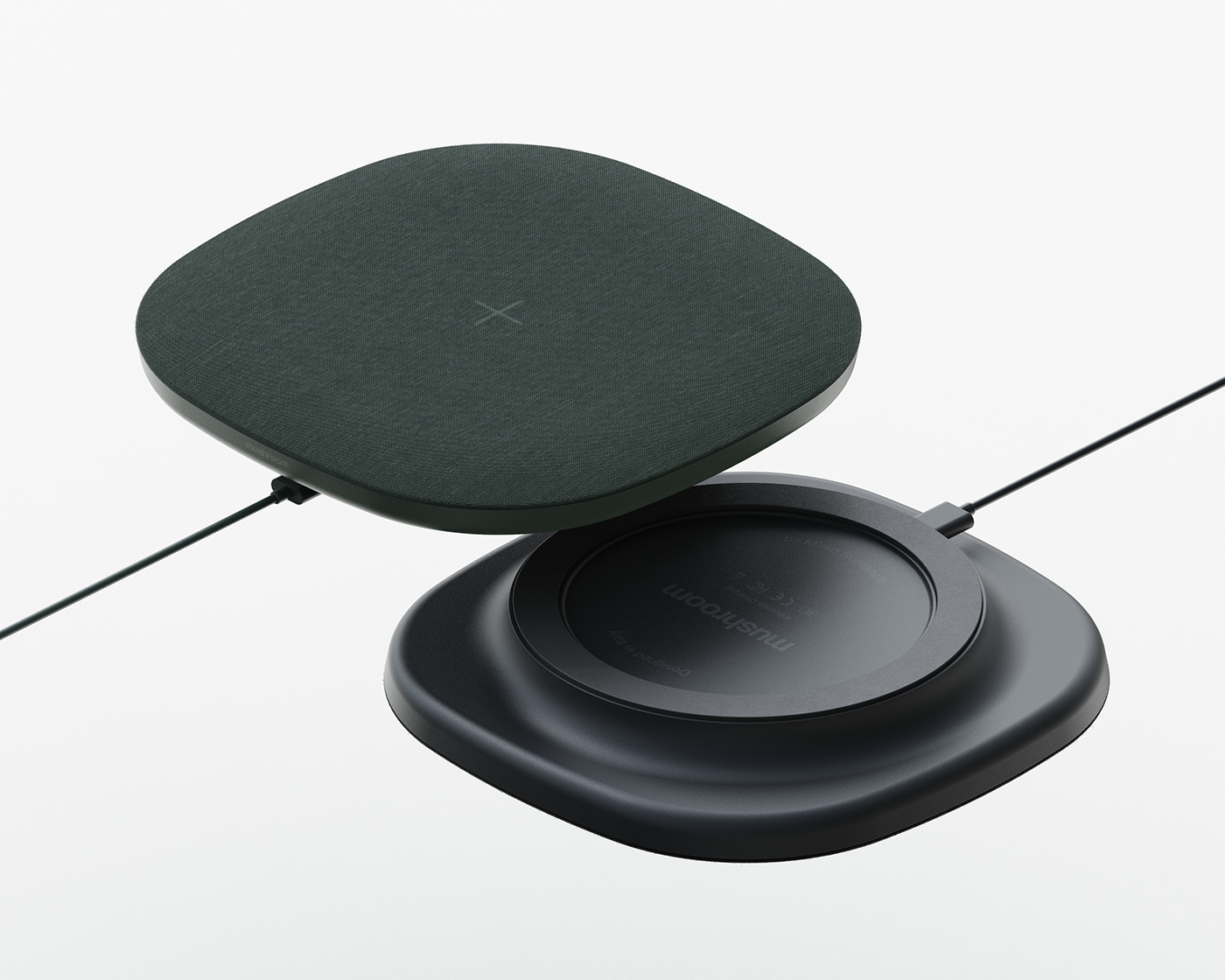 wireless，Charger，Mushroom，shape，inspiration，