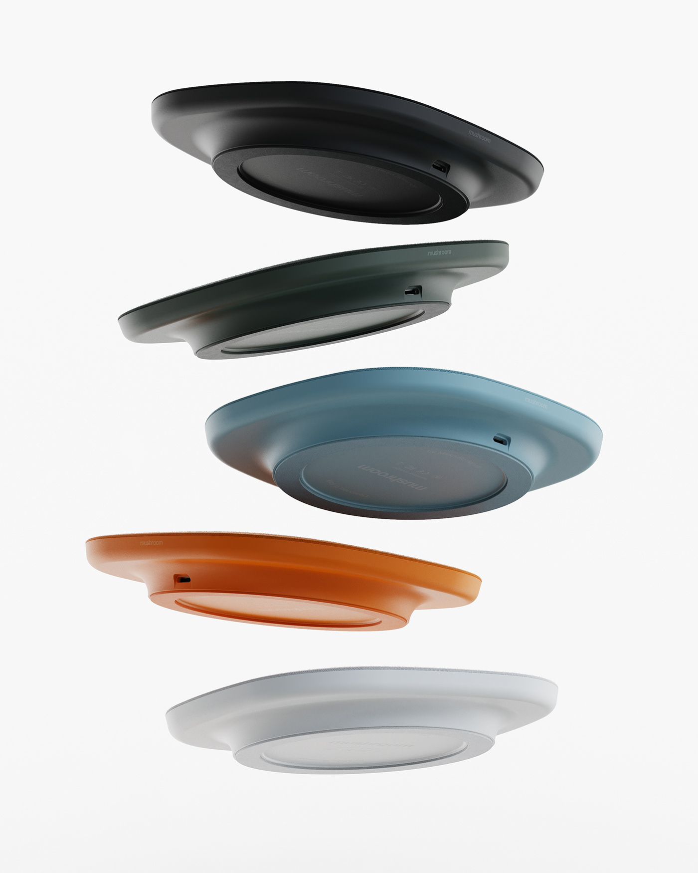 wireless，Charger，Mushroom，shape，inspiration，