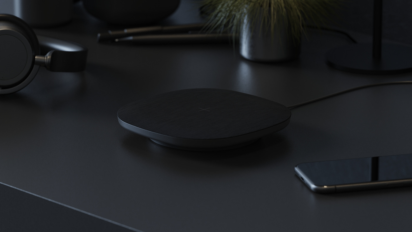 wireless，Charger，Mushroom，shape，inspiration，