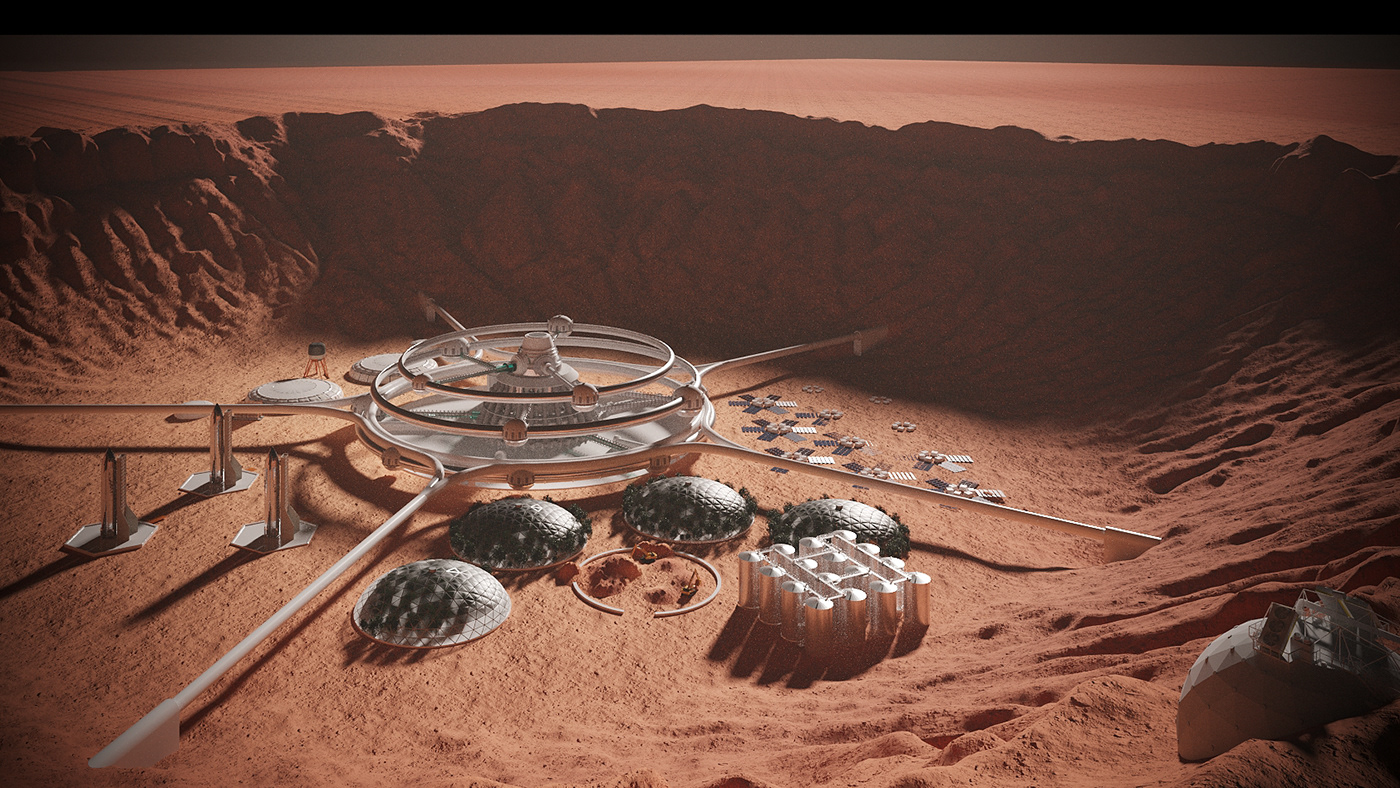 Mars，immigrant，city，