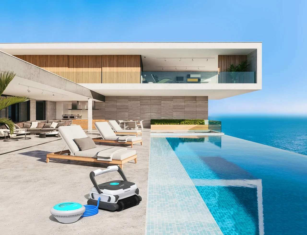 robot，clean，Vacuum cleaner，Underwater，Game pool，