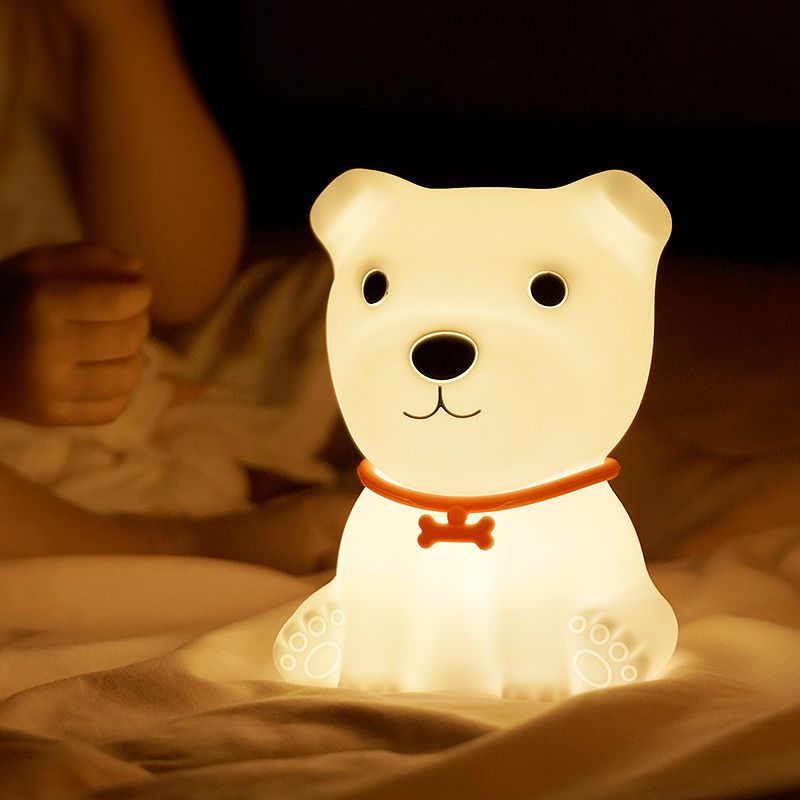 Silicone night light for sleeping and reading，