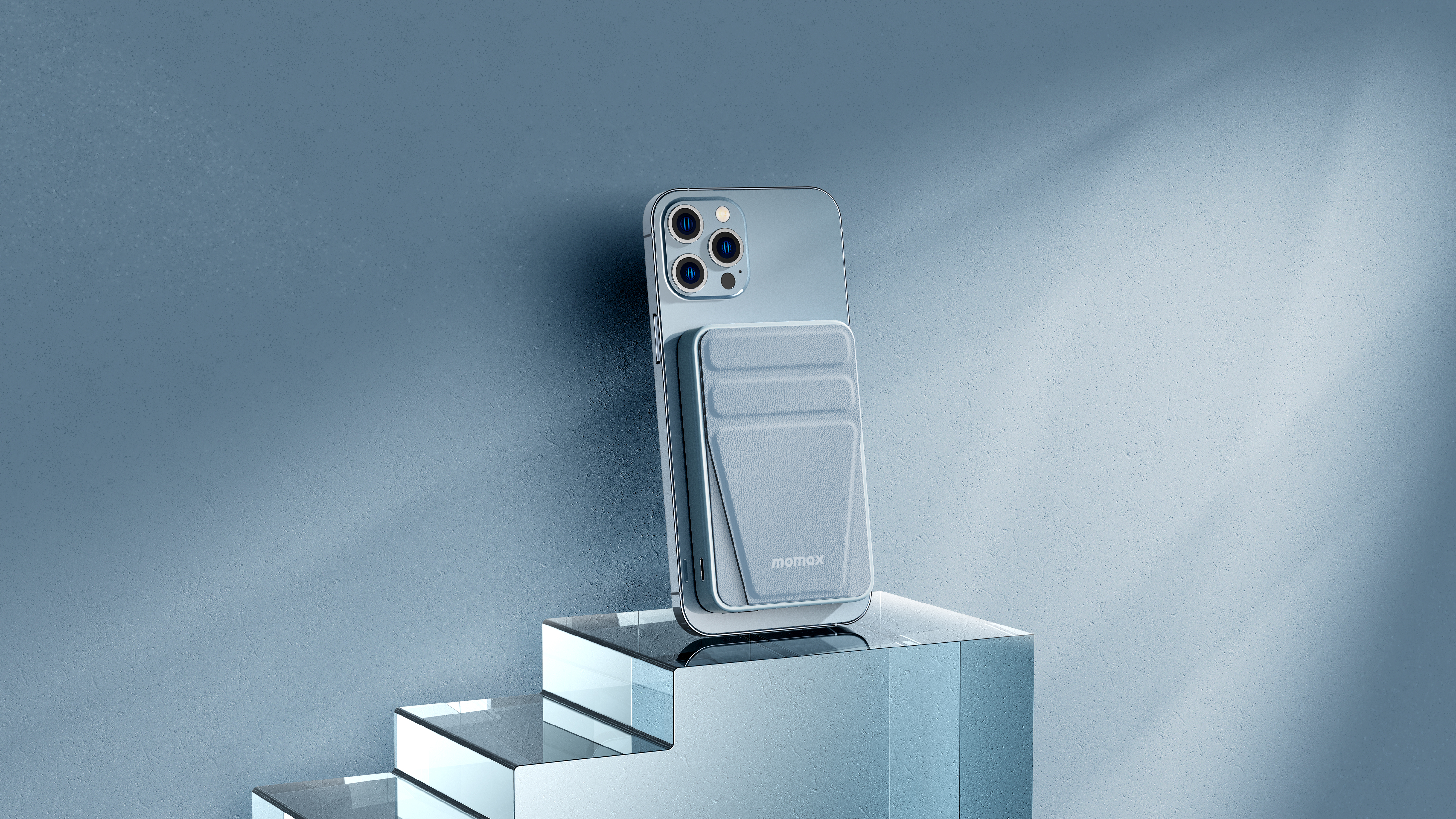 Cyberpunk，portable source，portable battery，transparent，MagSafe，iphone，