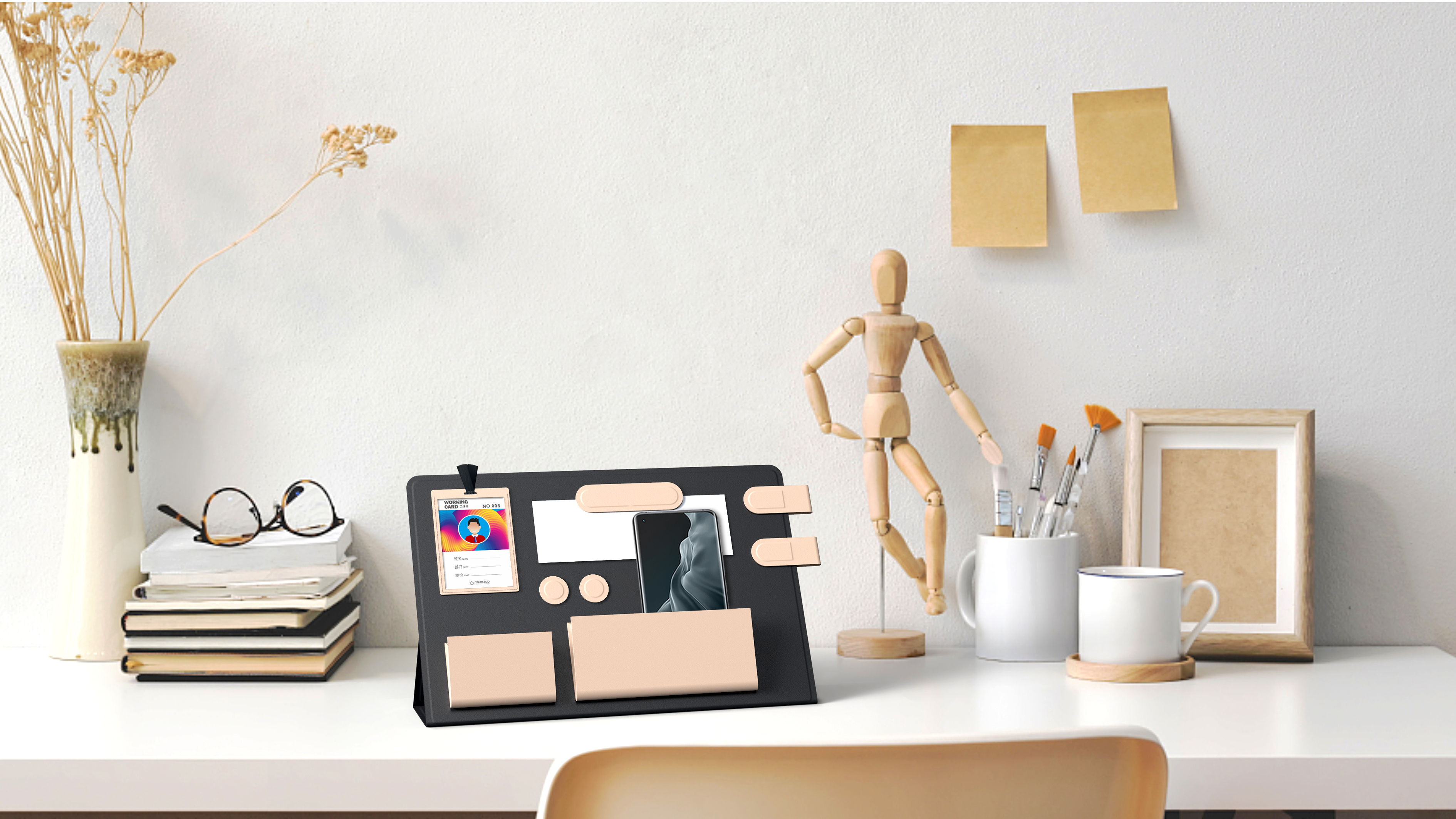 Magnetic suction board, office supplies，