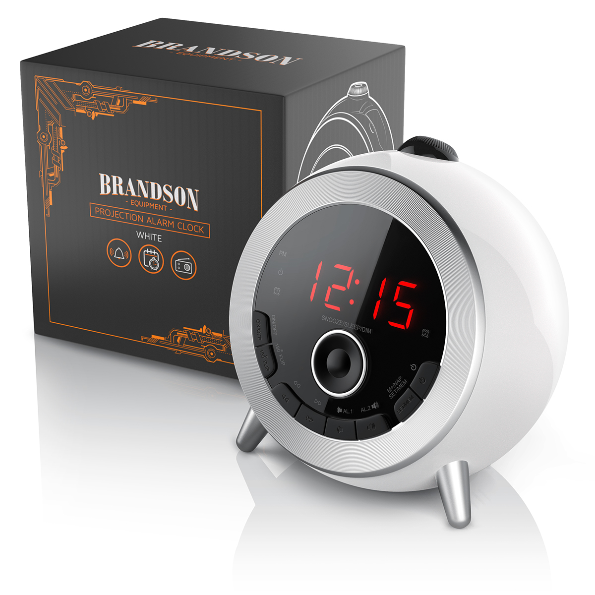 Claudius Dreyer，Projection Alarm Clock，