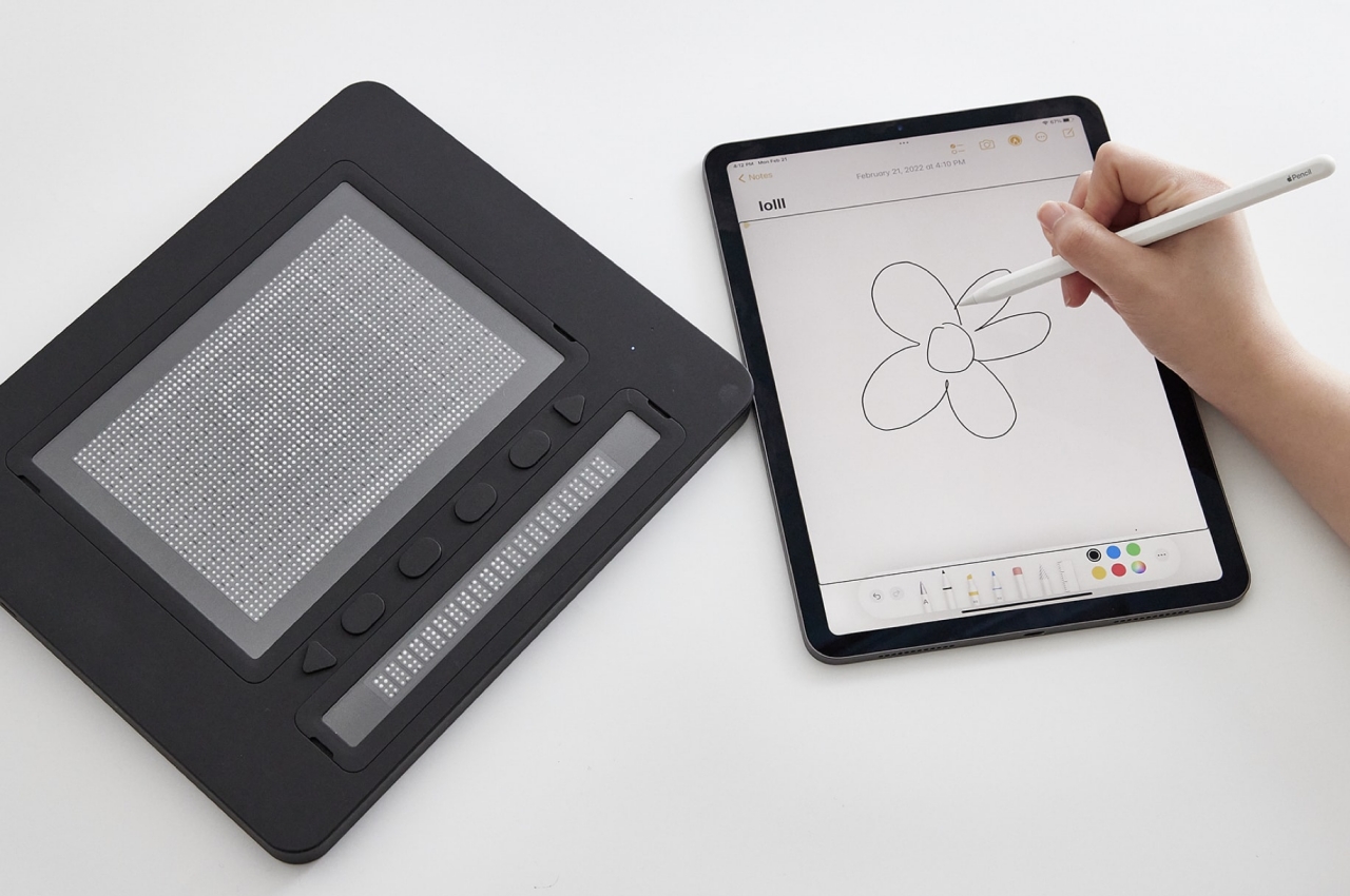 Digital cultural relics，braille，Braille tablet，Dot Pad，