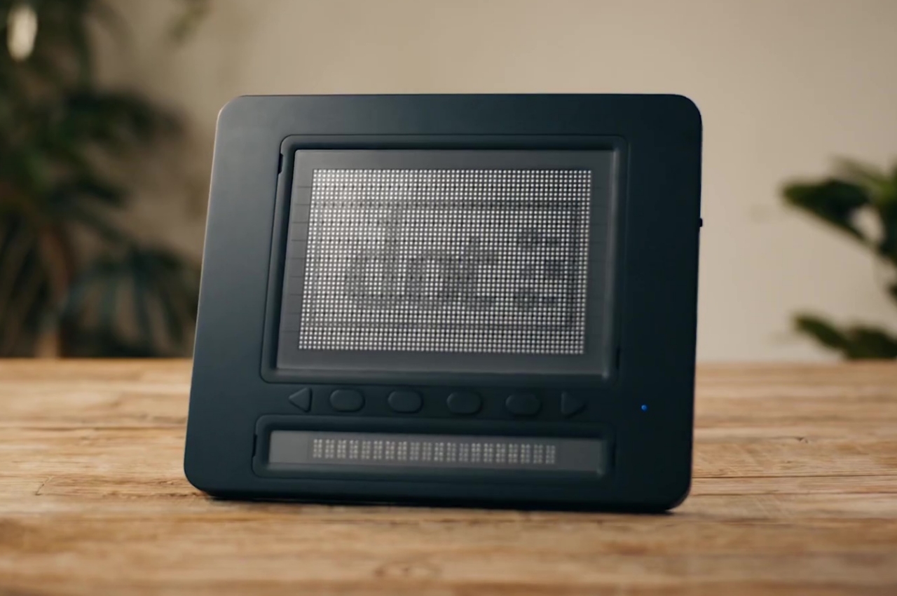 Digital cultural relics，braille，Braille tablet，Dot Pad，