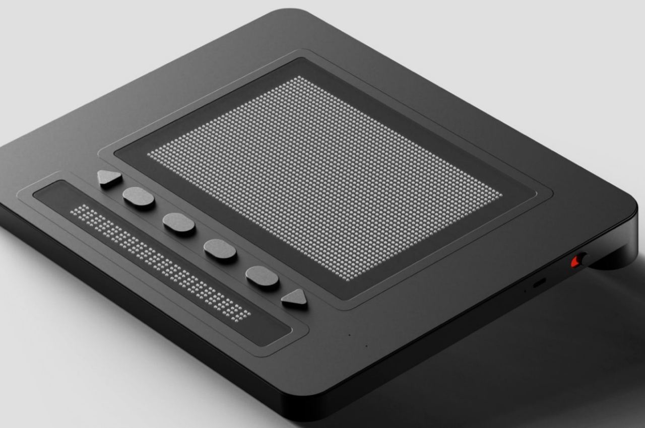 Digital cultural relics，braille，Braille tablet，Dot Pad，