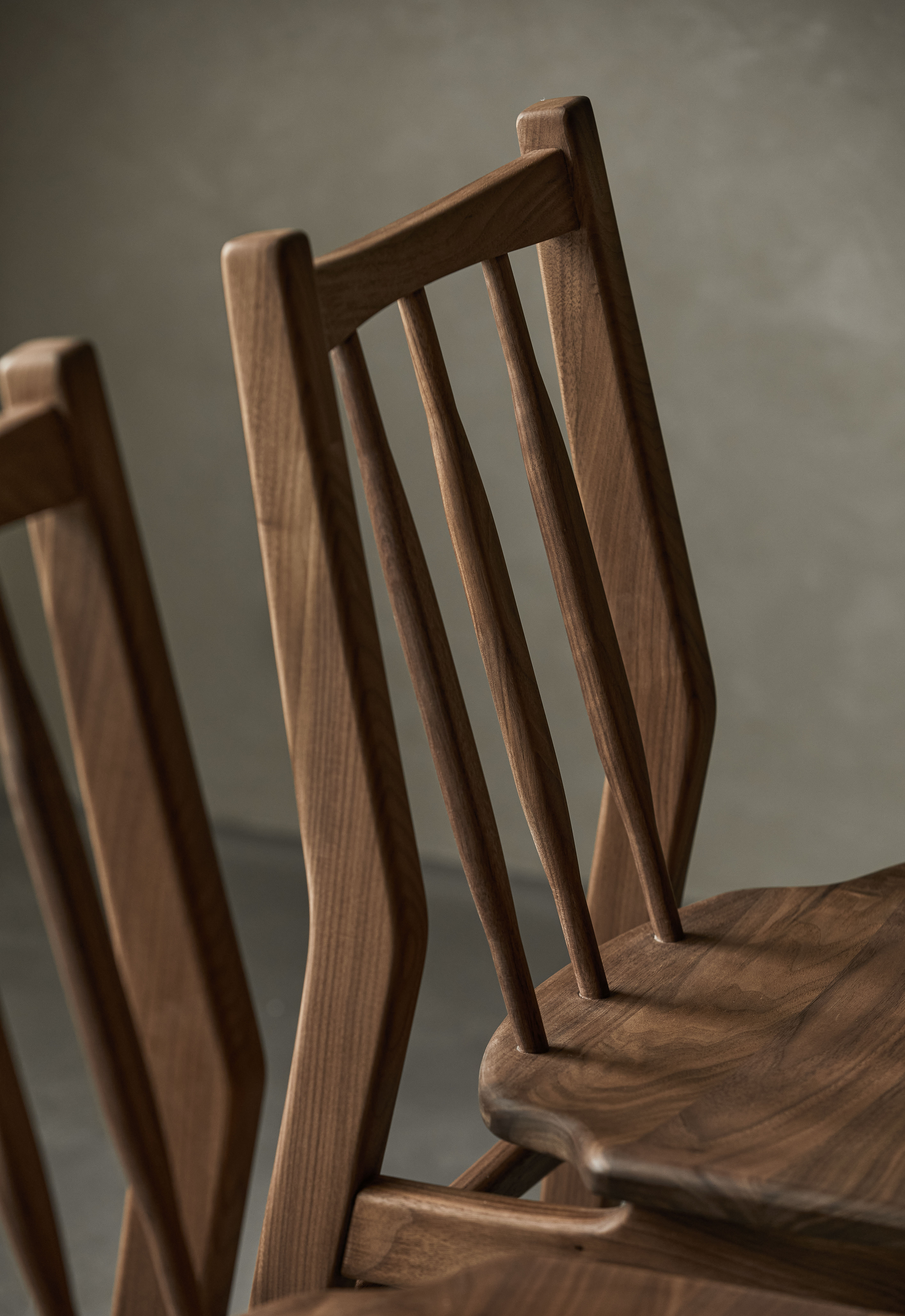 Solid wood furniture，Dining chair，Home design，
