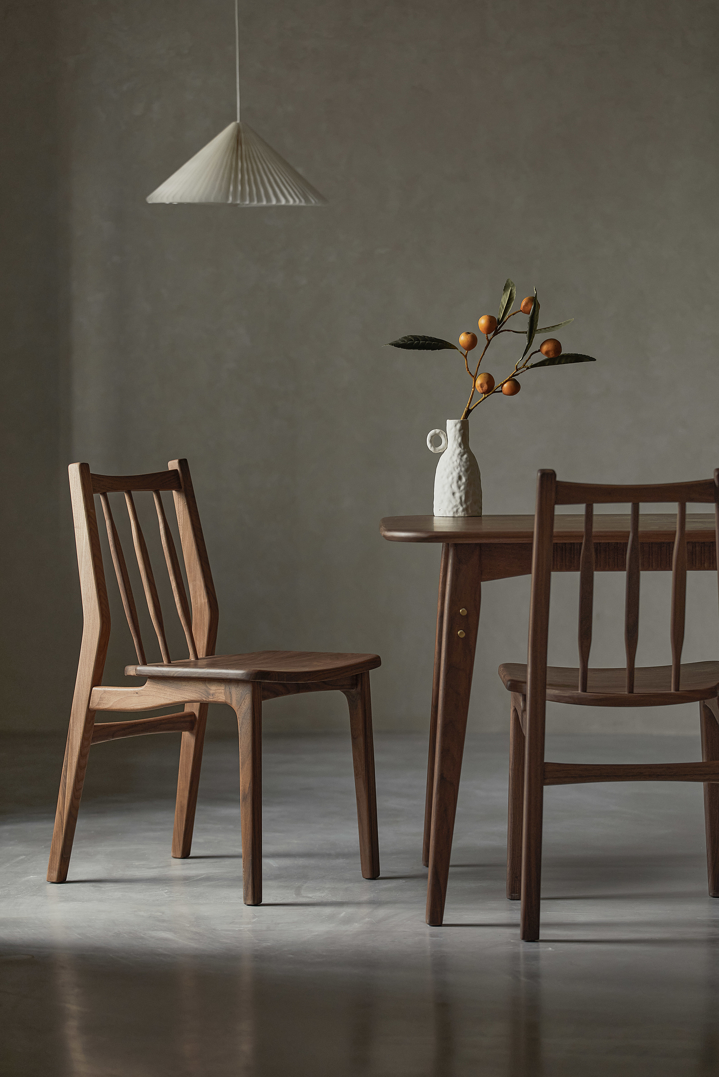 Solid wood furniture，Dining chair，Home design，