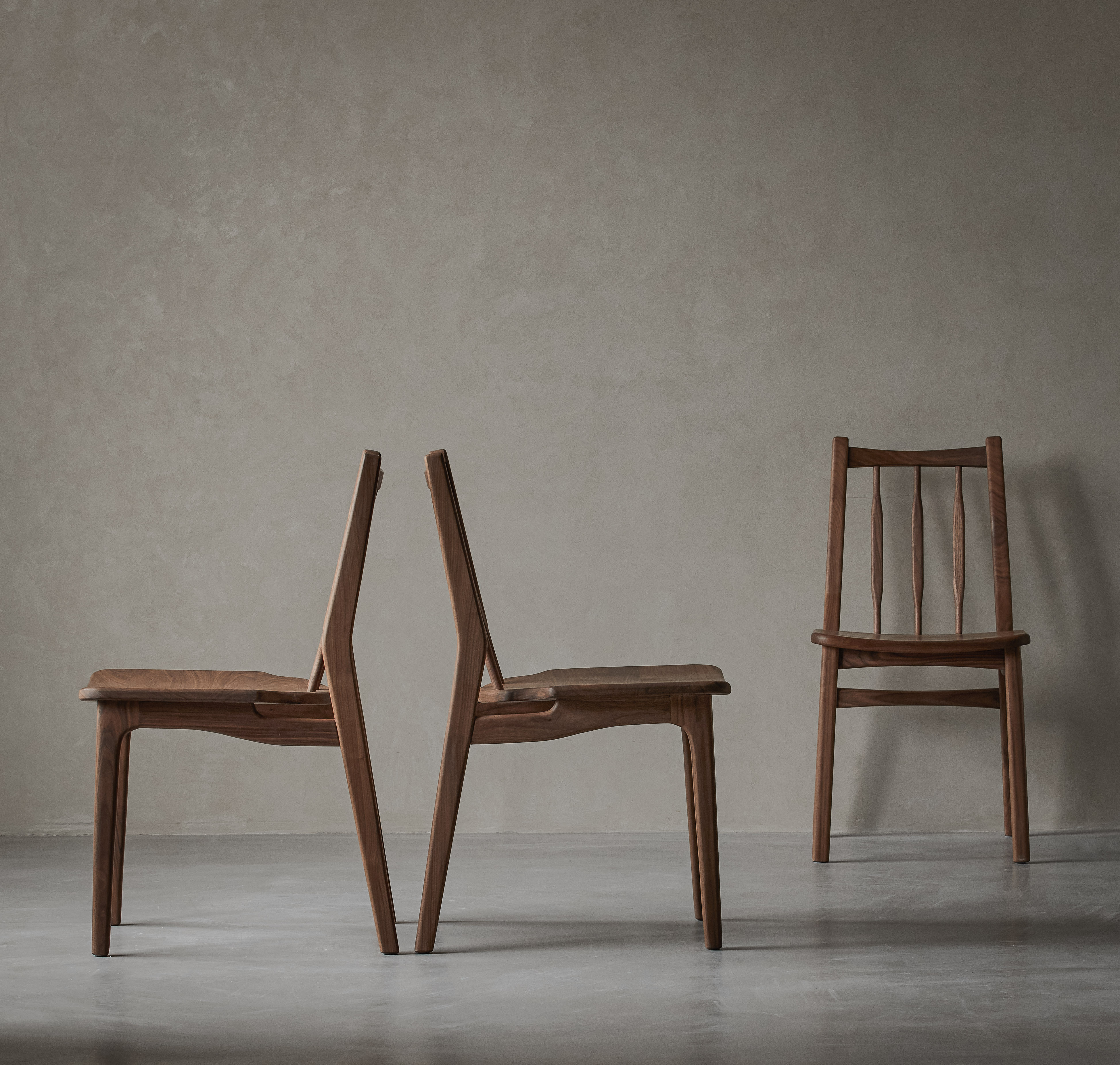 Solid wood furniture，Dining chair，Home design，