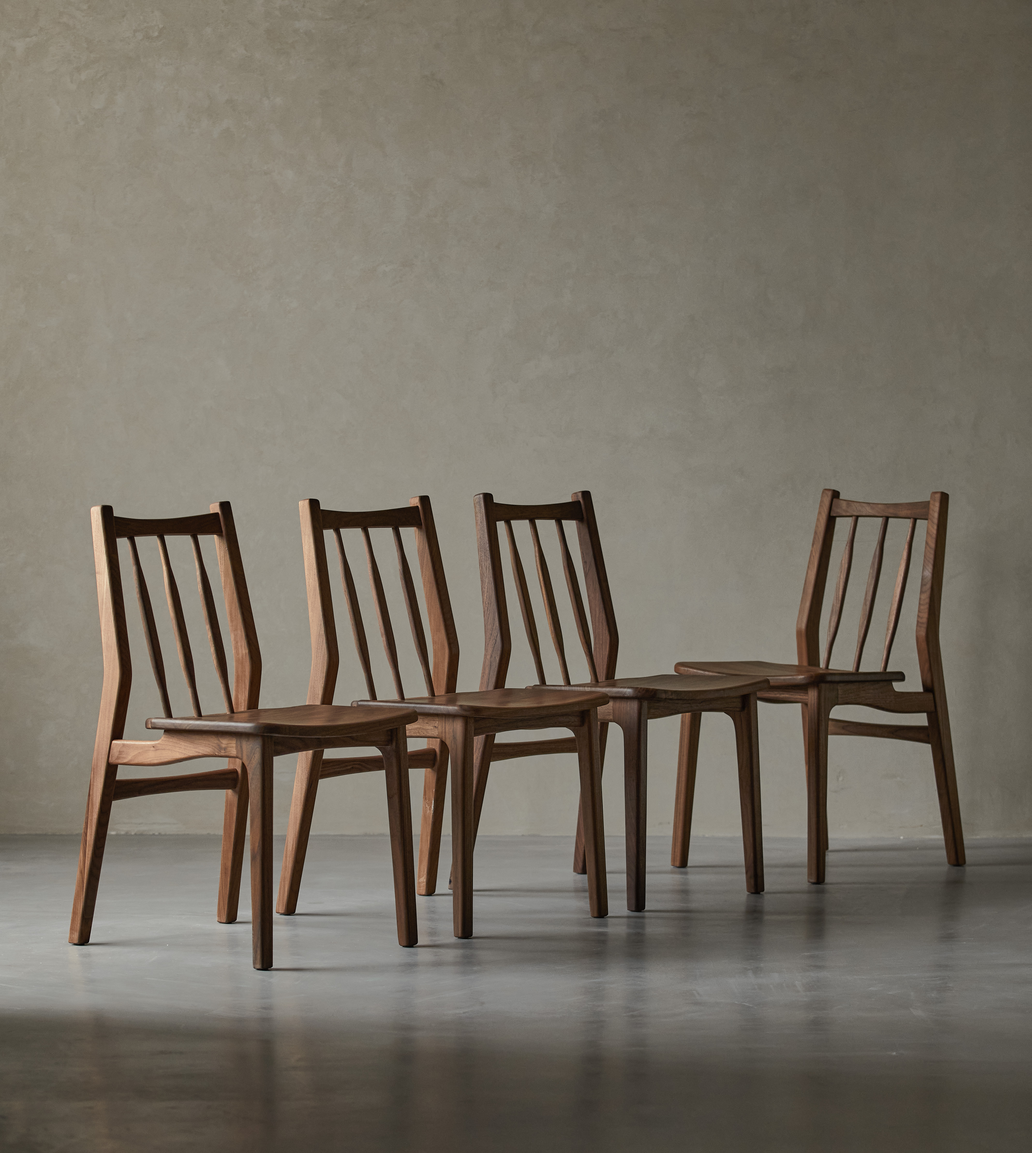 Solid wood furniture，Dining chair，Home design，