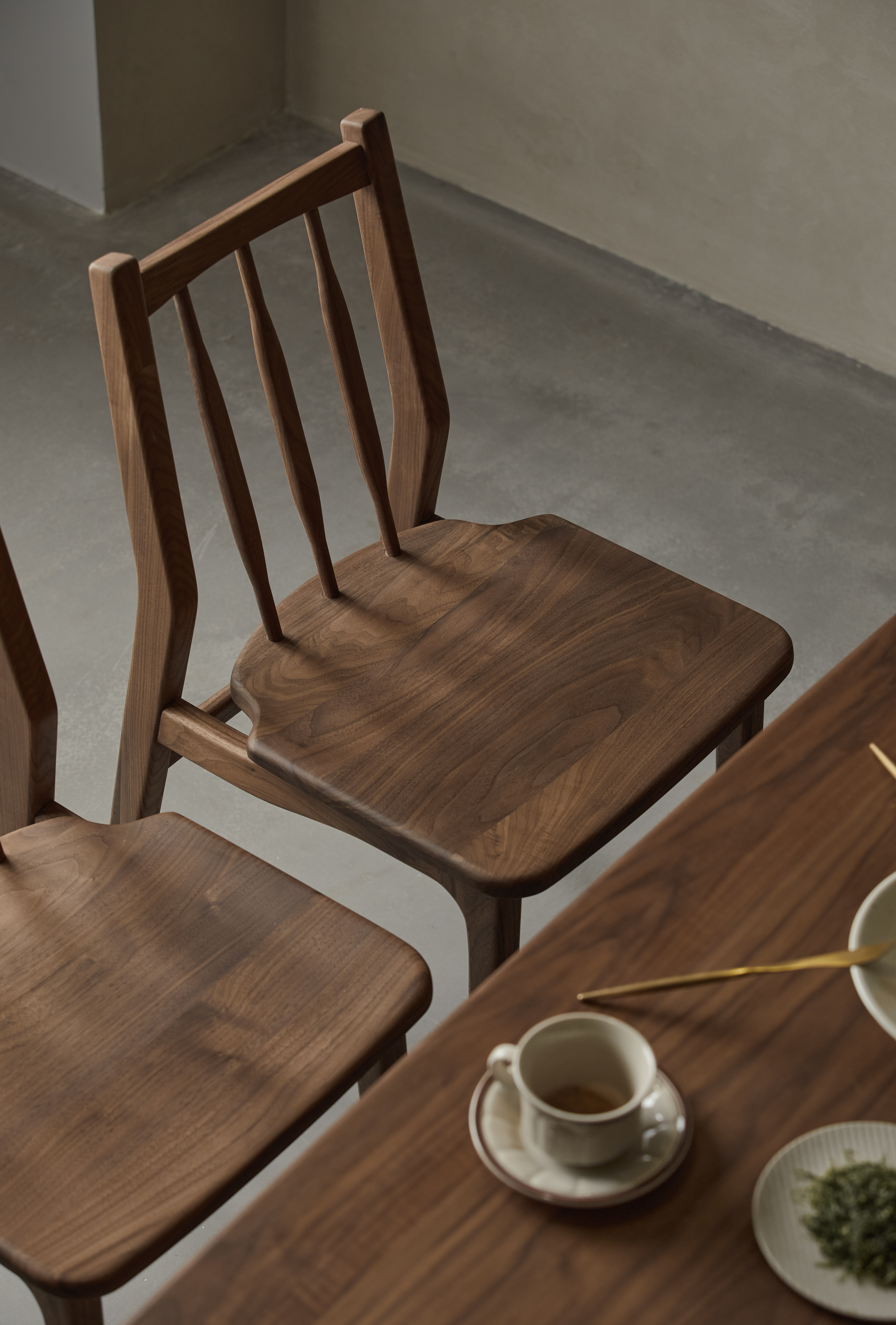 Solid wood furniture，Dining chair，Home design，