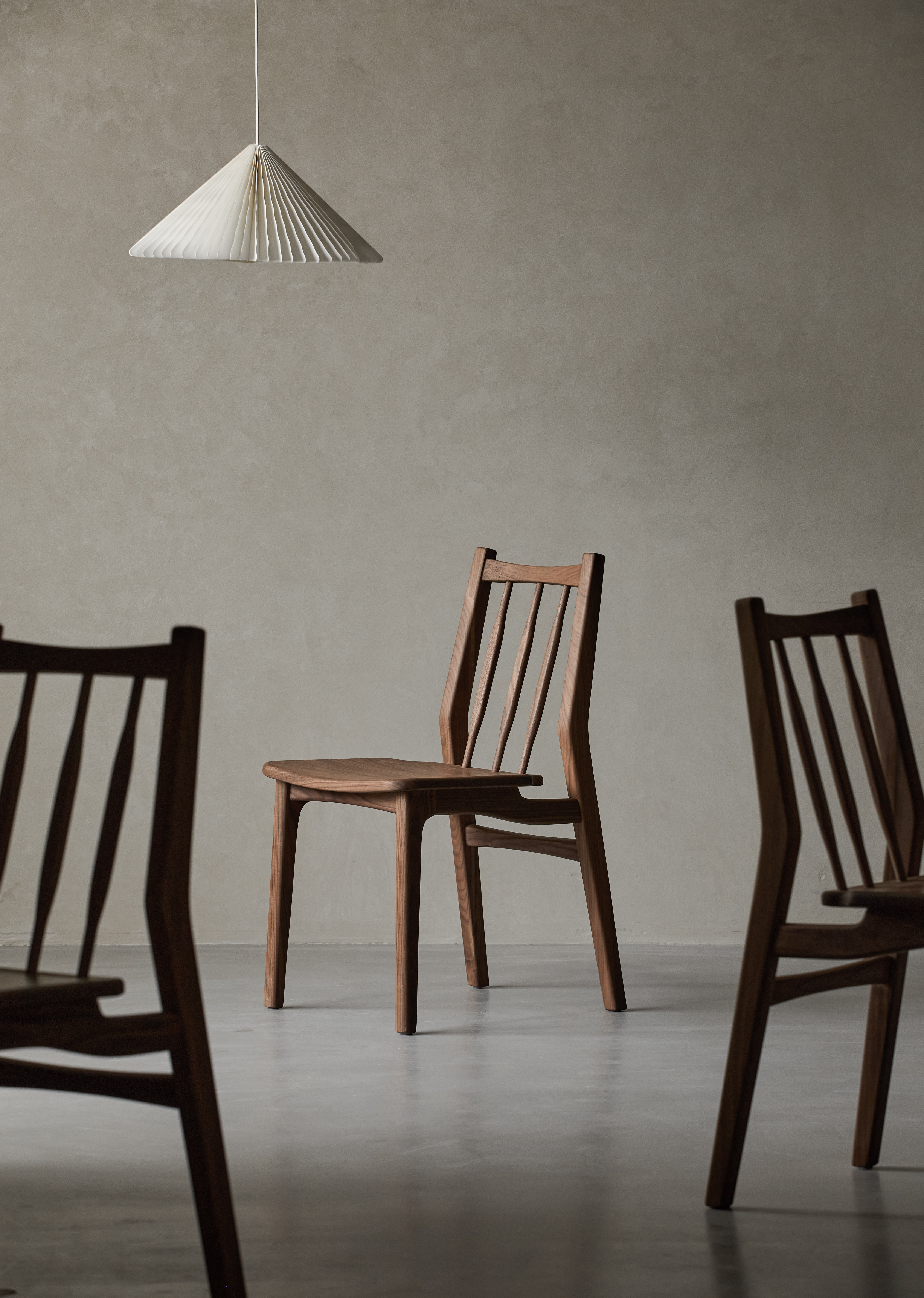 Solid wood furniture，Dining chair，Home design，