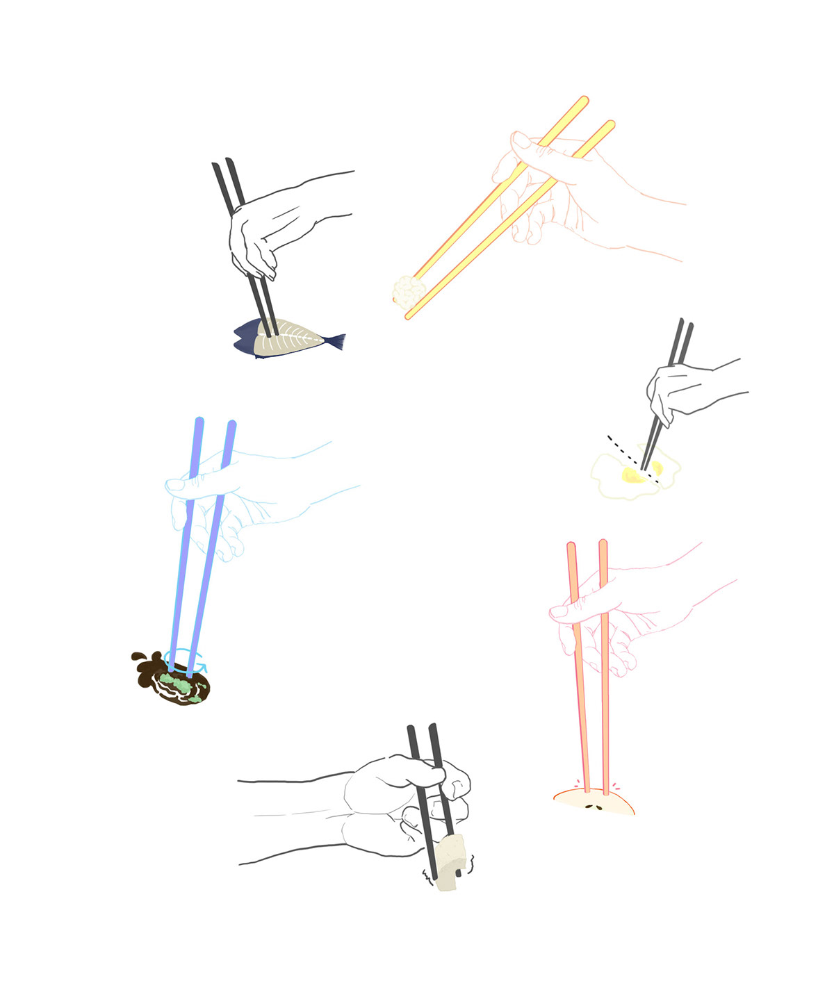 Tasticks，conceptual design，chopsticks，tableware，