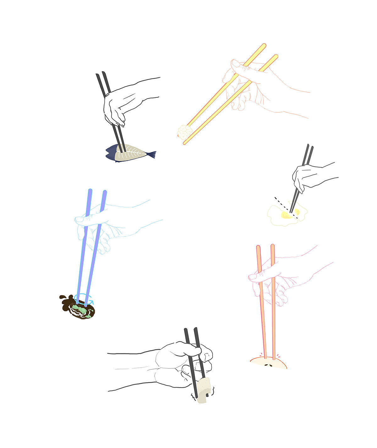 Tasticks，conceptual design，chopsticks，tableware，