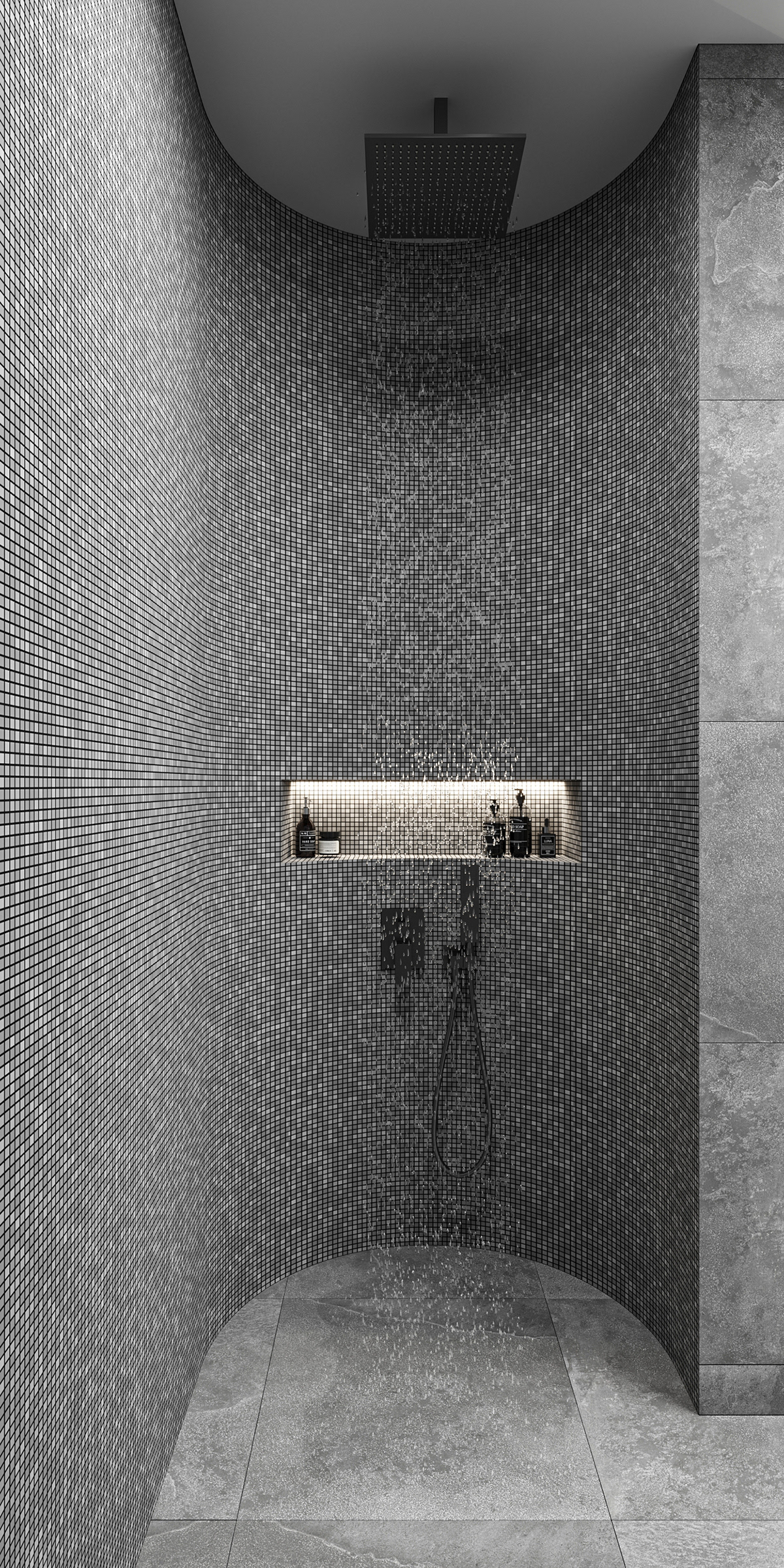 Sanitary ware，Interior design，Toilet decoration，conceptual design，