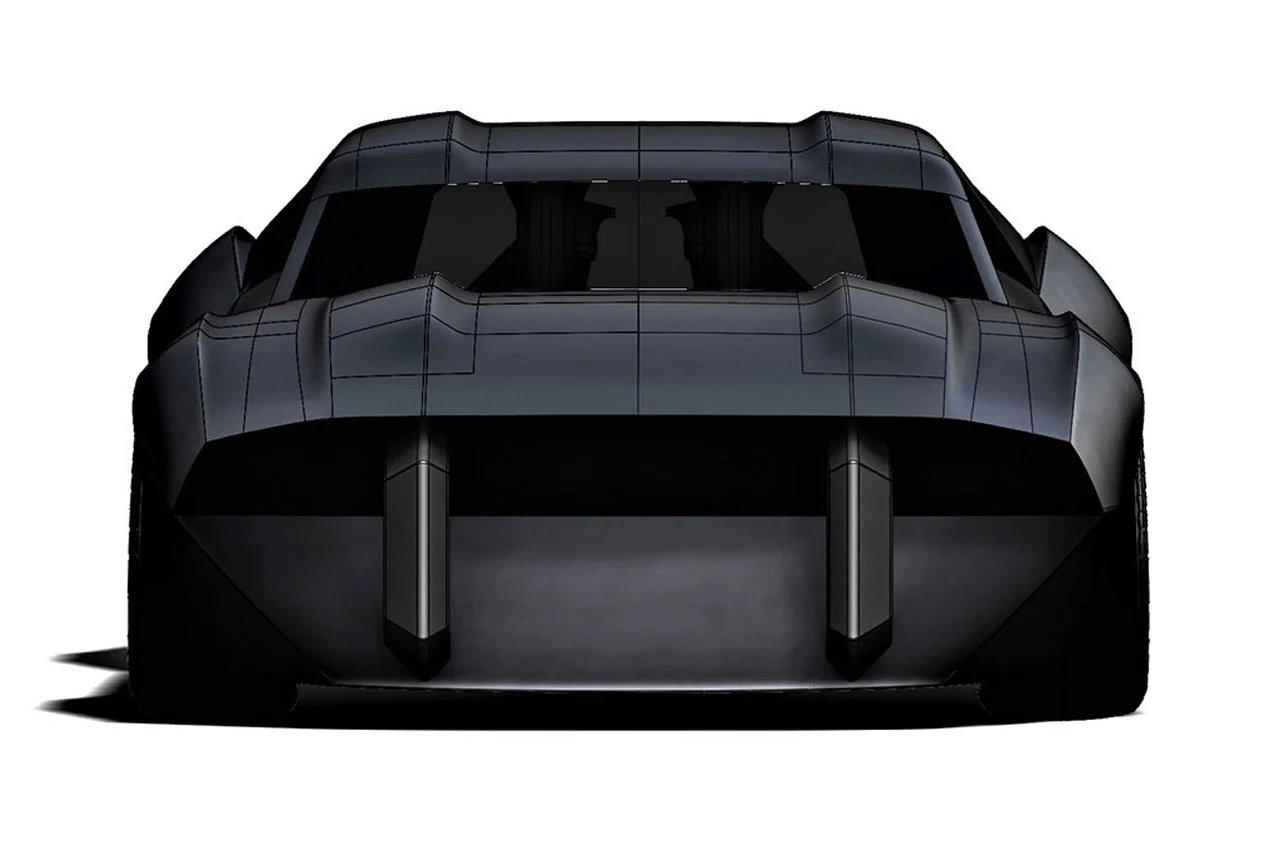 Batmobile，Batman，one thousand nine hundred and sixty，Ash Thorpe，Initial rendering，Automobile design，