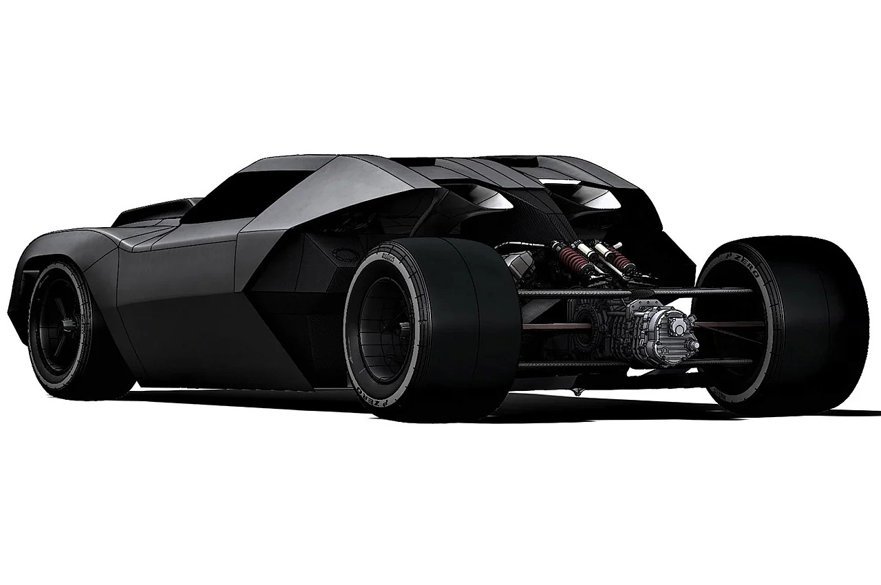 Batmobile，Batman，one thousand nine hundred and sixty，Ash Thorpe，Initial rendering，Automobile design，