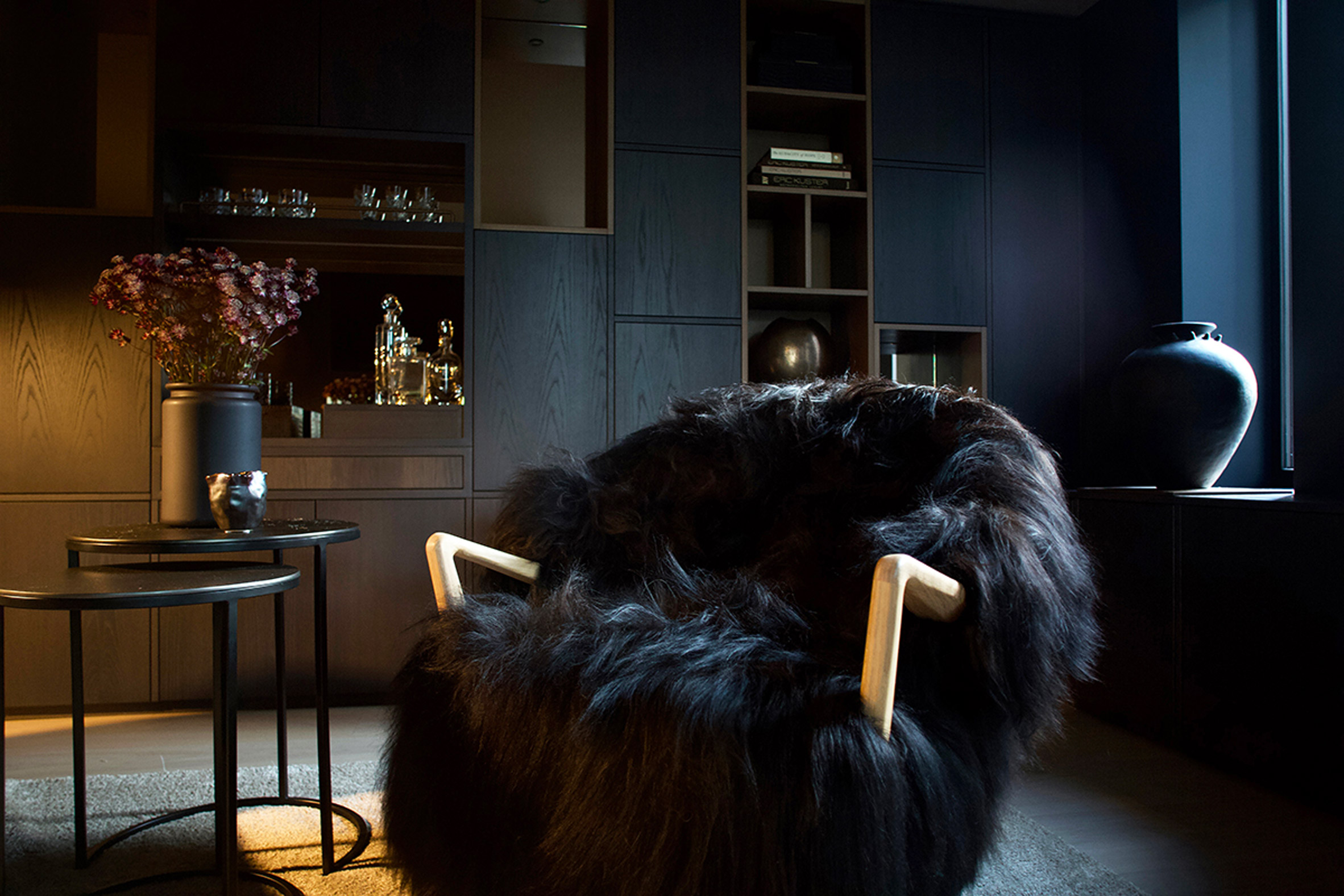 Nokund，Frederick A. Kaiser，Plush chair，furniture，