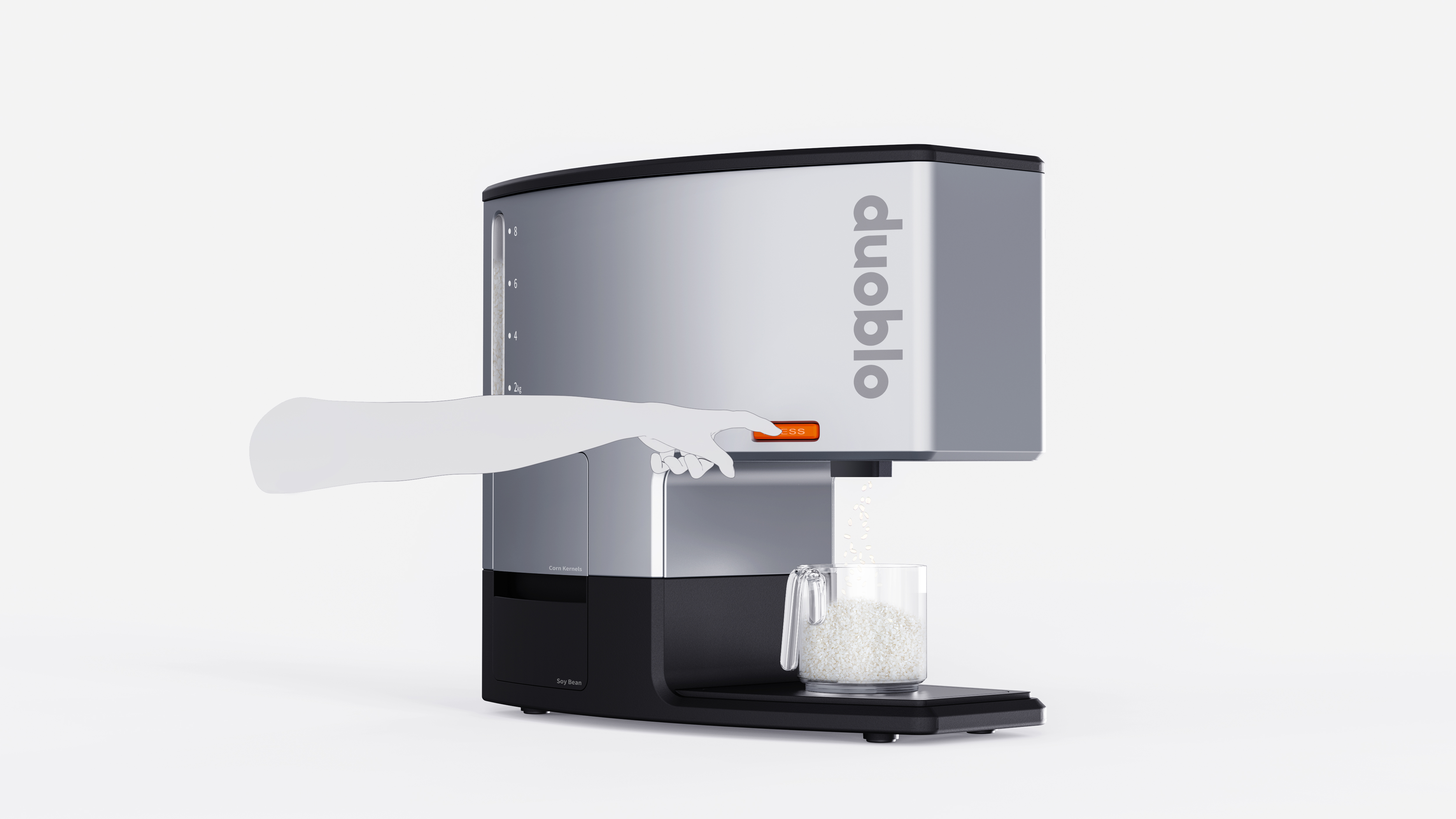 Rice bucket，Pest control，moisture-proof，seal up，Rice jar，Rice storage，Miscellaneous grain storage，metering，