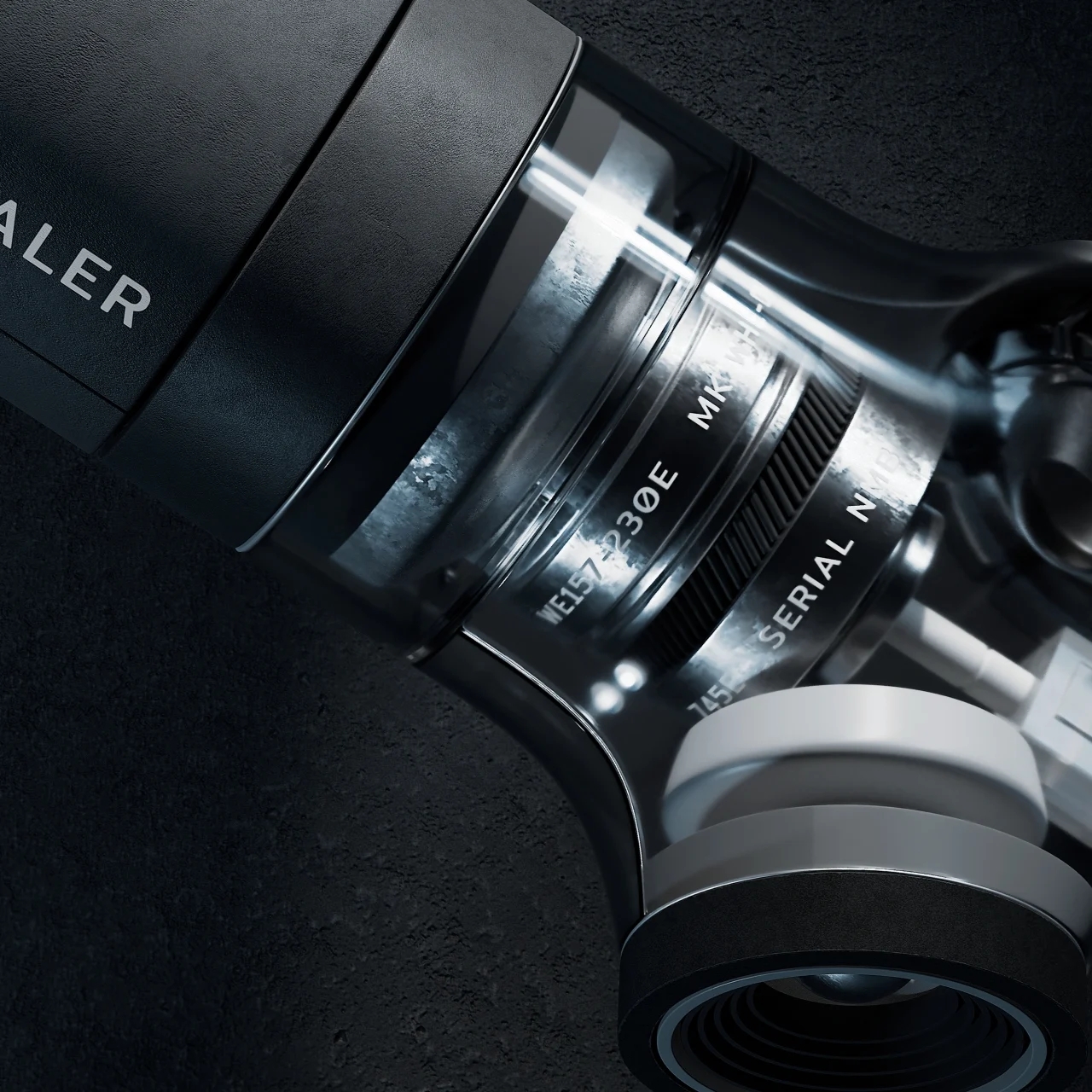 Cyberpunk，Inhaler，product design，conceptual design，Atomizer，Render，