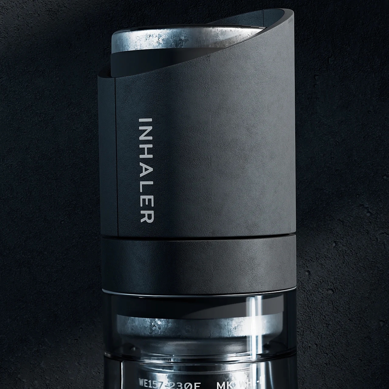 Cyberpunk，Inhaler，product design，conceptual design，Atomizer，Render，