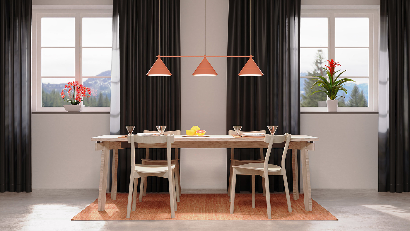originality，Geometry，Lamp design，a chandelier，
