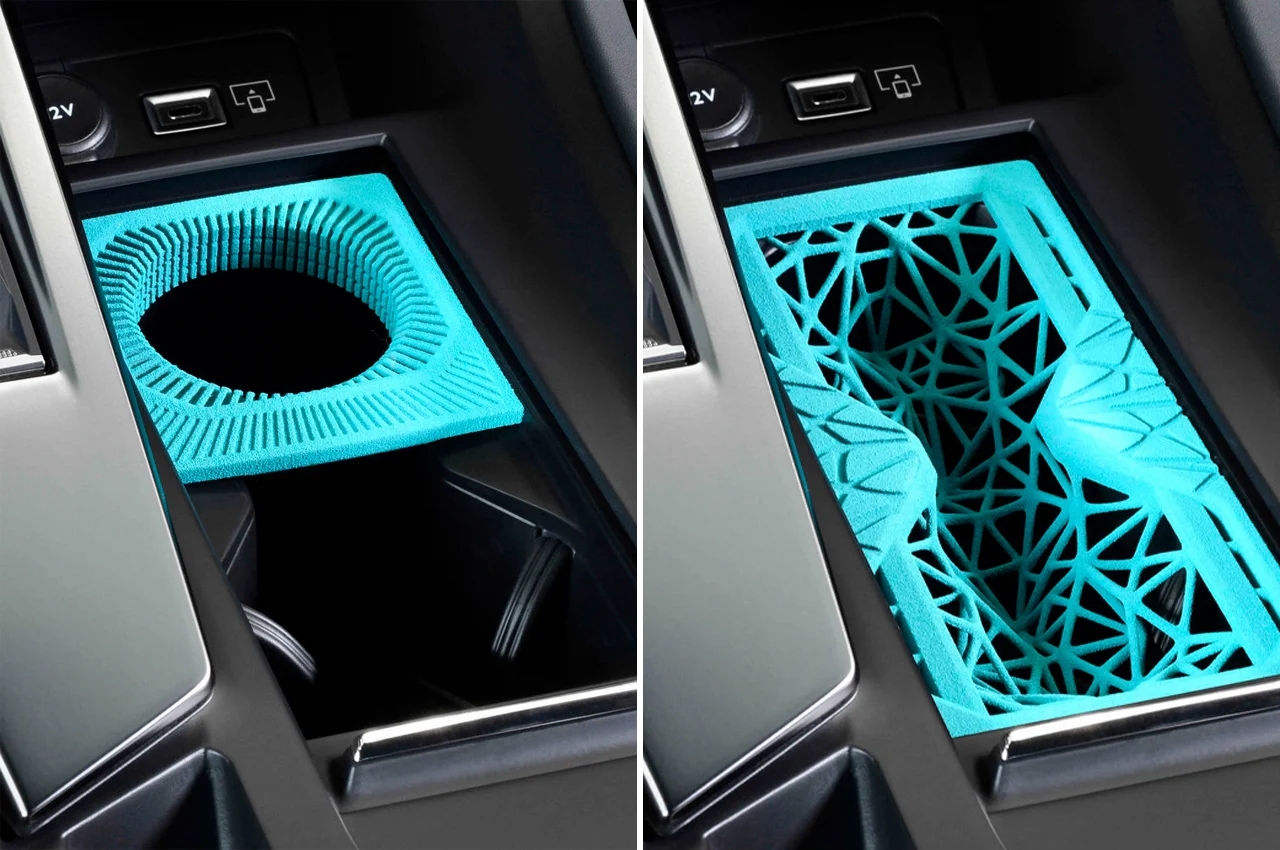 Automotive interior，3D printing，innovate，beautiful，