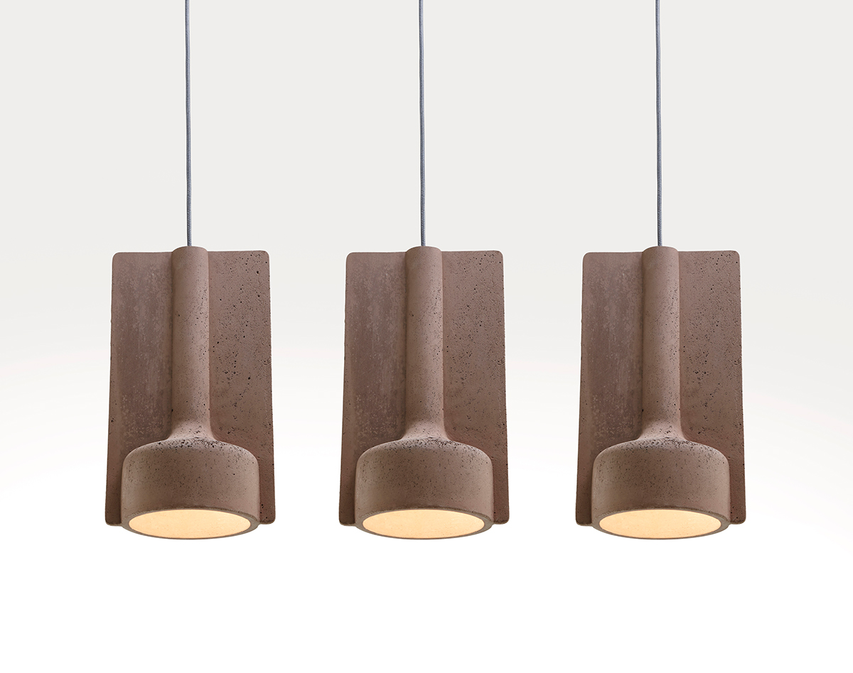 Lamps and vases，ceramics，Pink line，Lamps and vases "molds"，