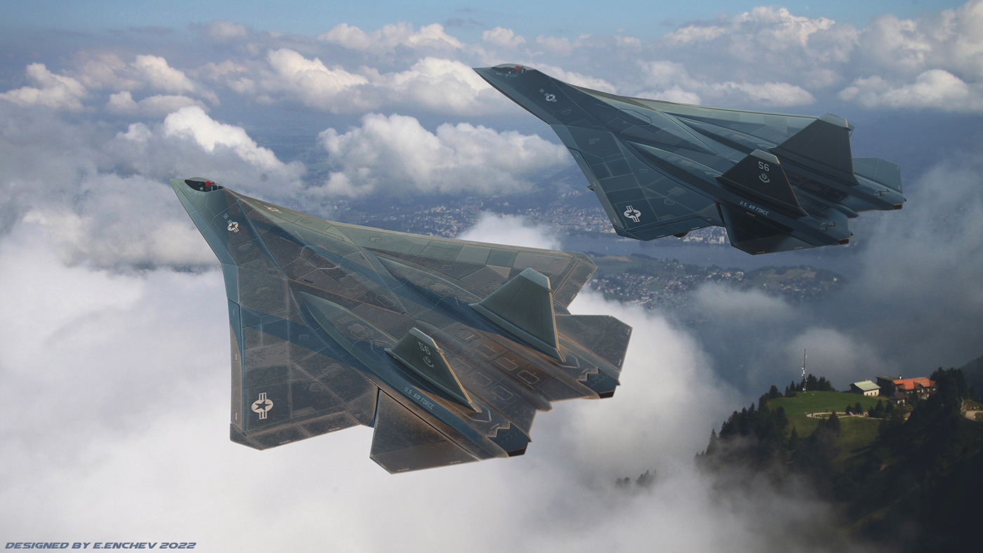 aircraft，fighter，concept，air force，