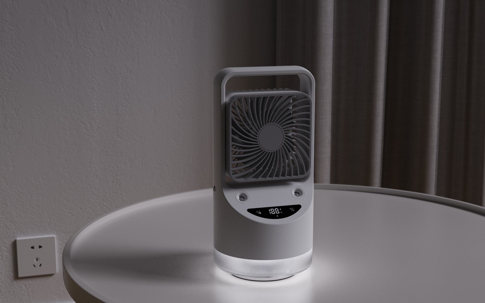 Humidification, fan，