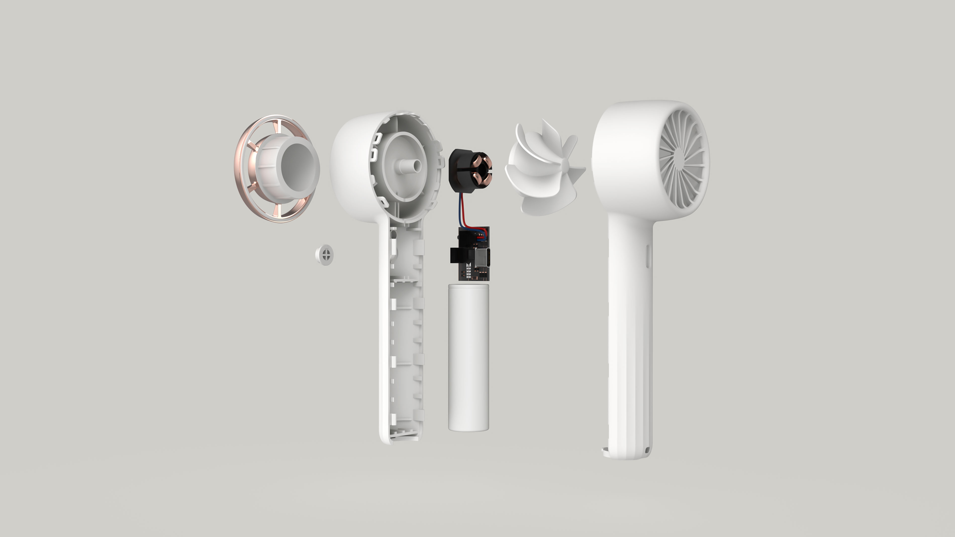 Hand held small fan，