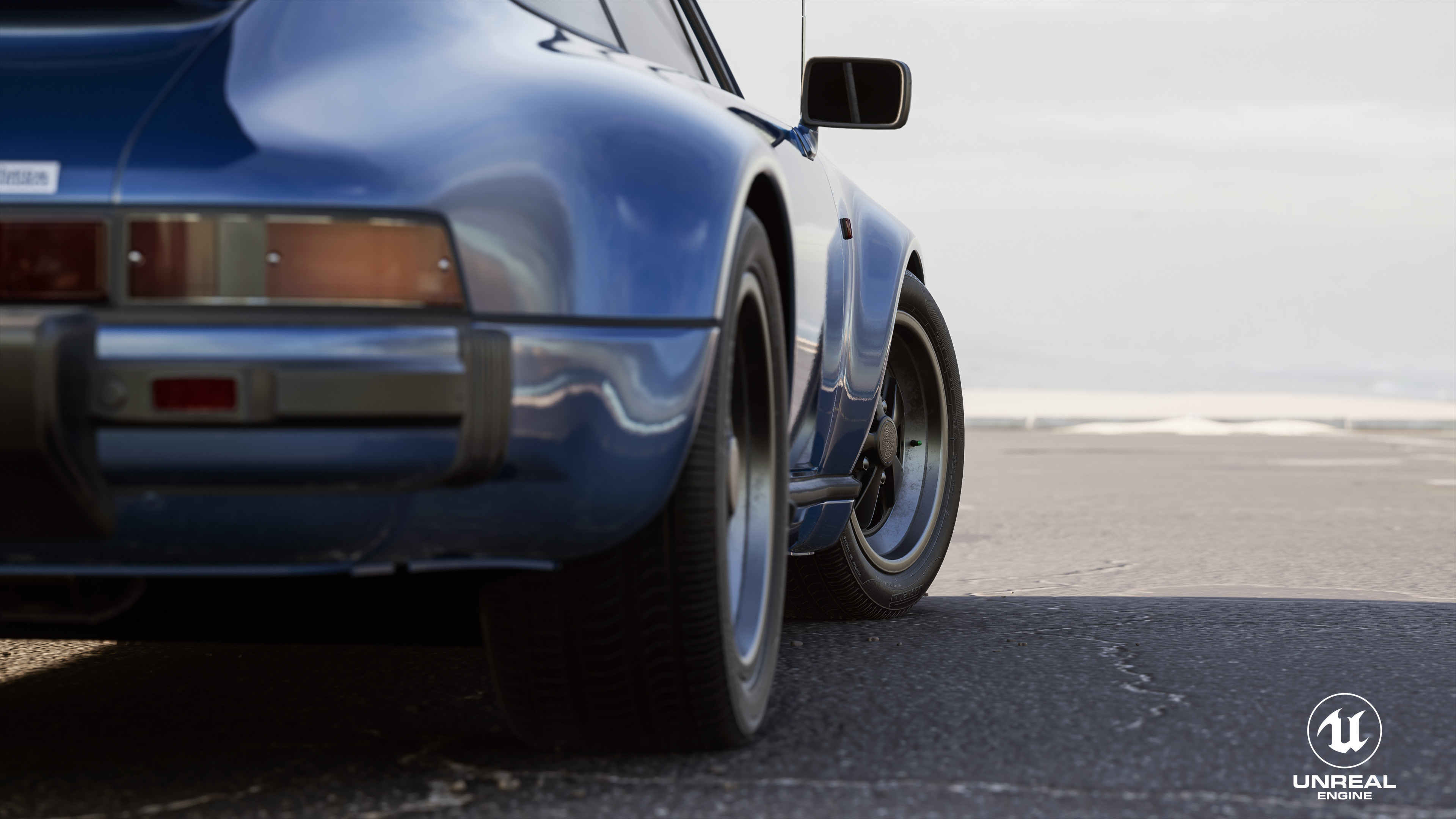 UE4，Car rendering，Porsche，