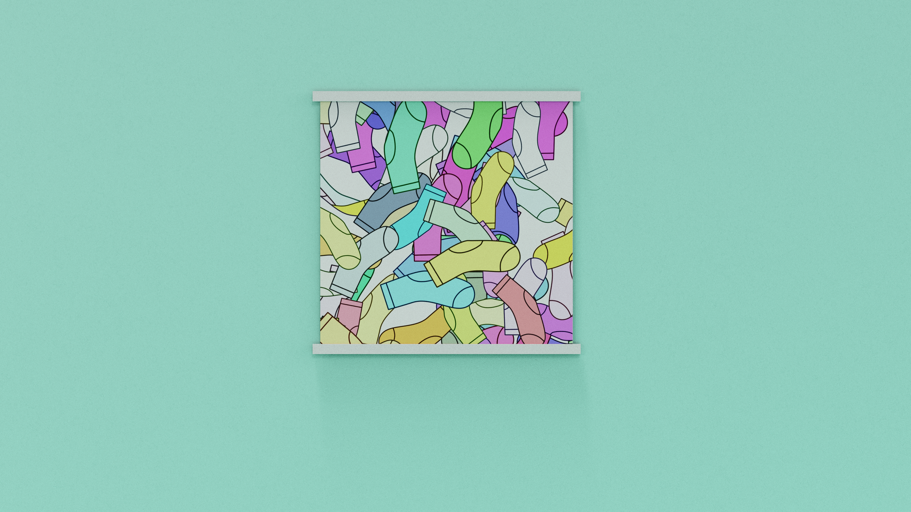 Socks，Sock rack，Indecent，interest，Drying socks，Darts，target，