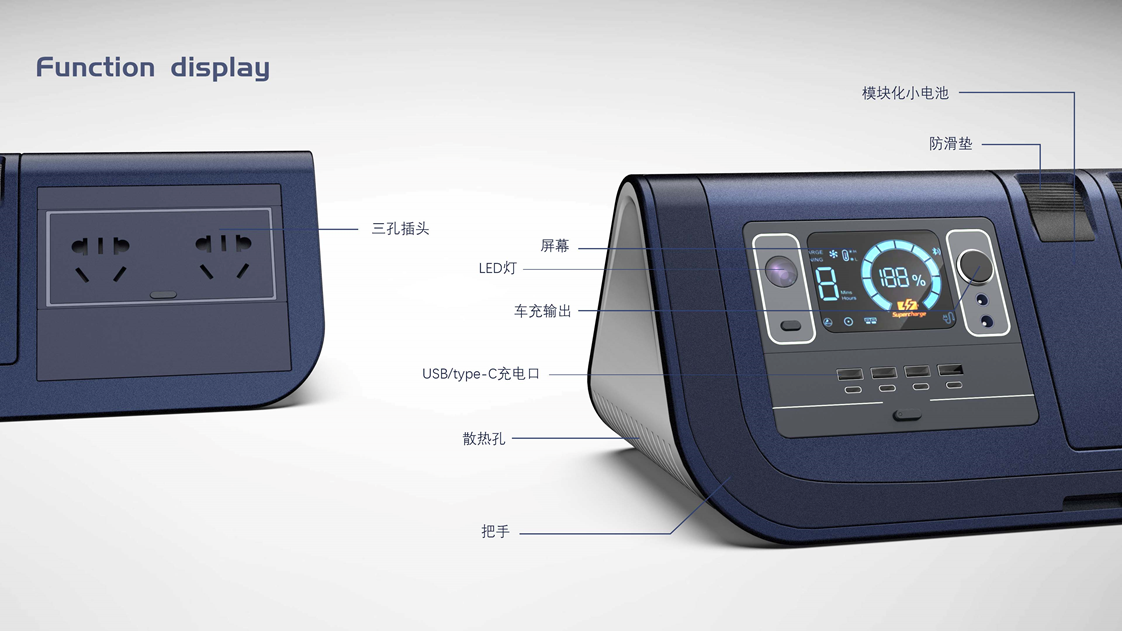 industrial design，product design，portable source，