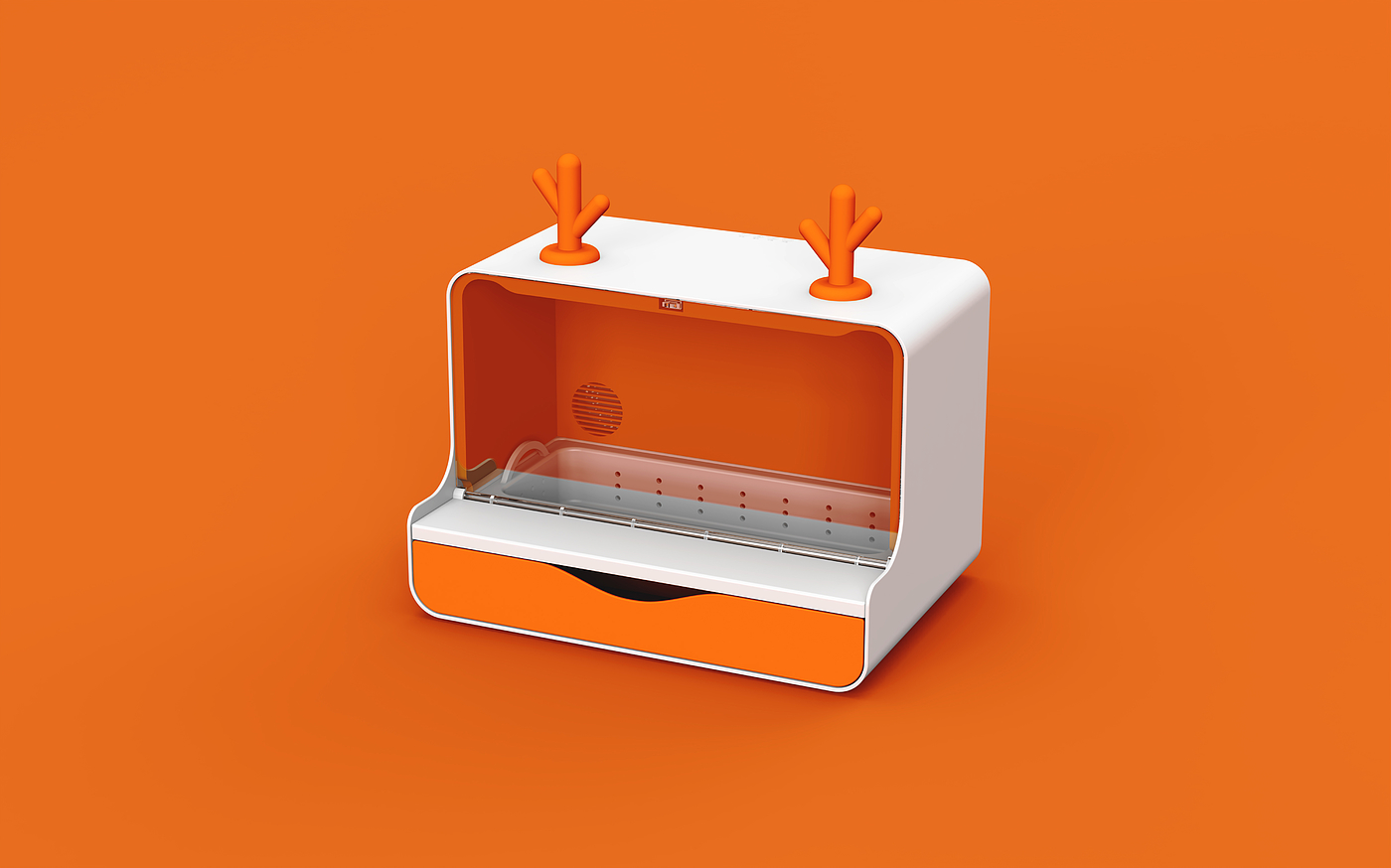 orange，