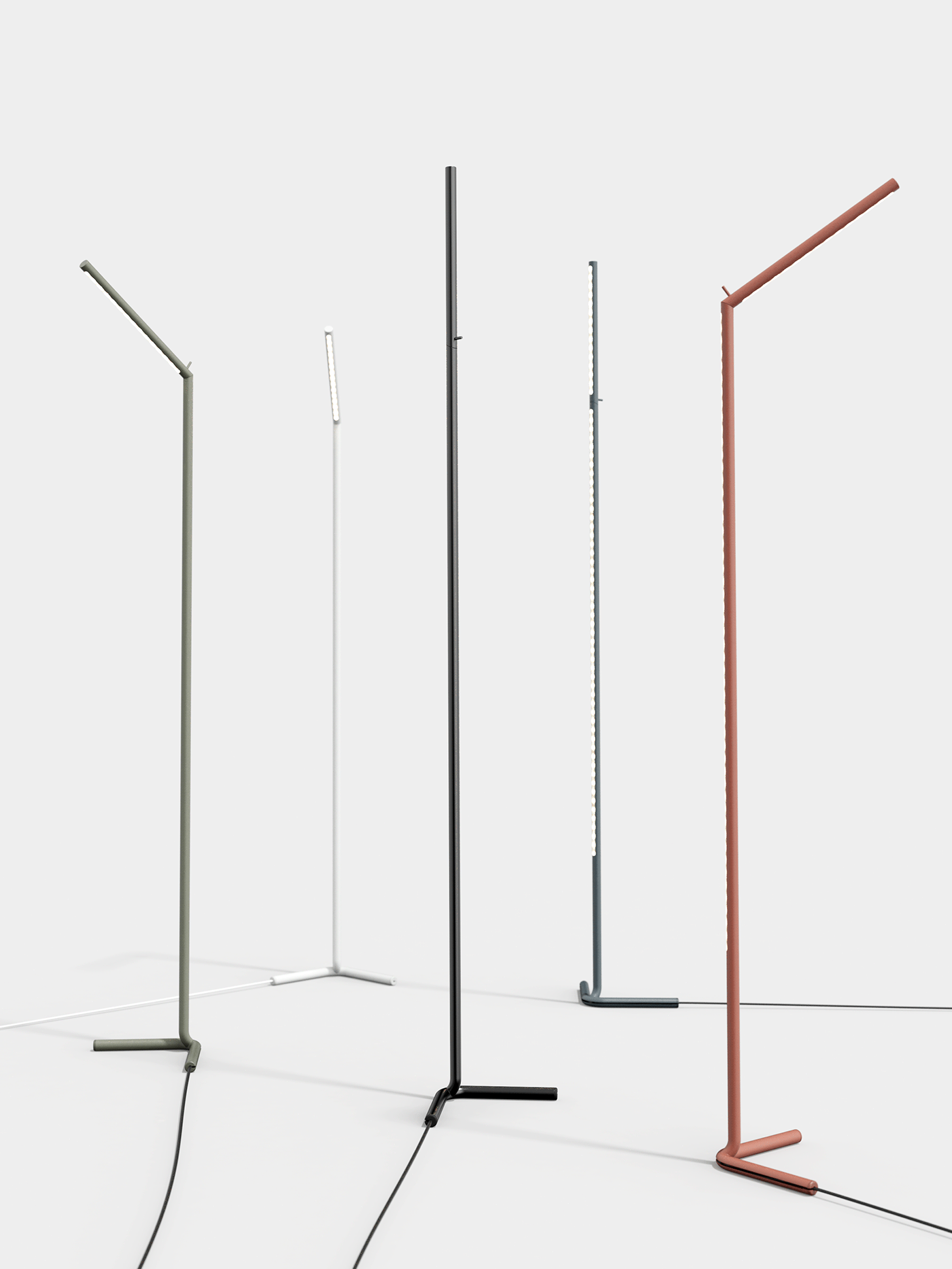 Jaewan Park，CORNER LAMP，product design，Minimalist design ，Floor lamp concept，