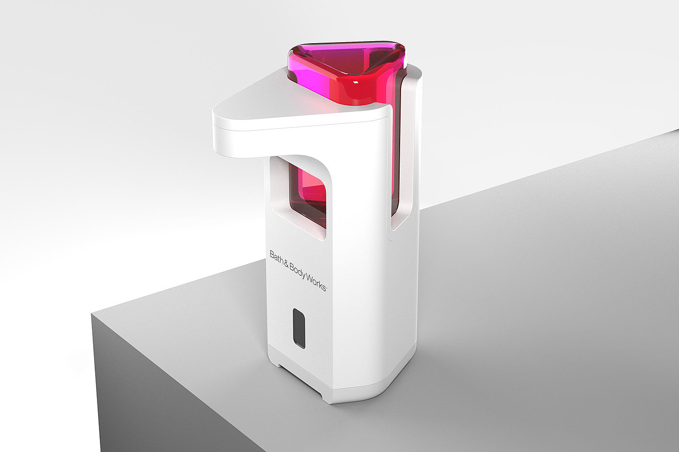 Alex Chatham，Minimalism，Non contact foam hand washing dispenser，Smart soap，product design，