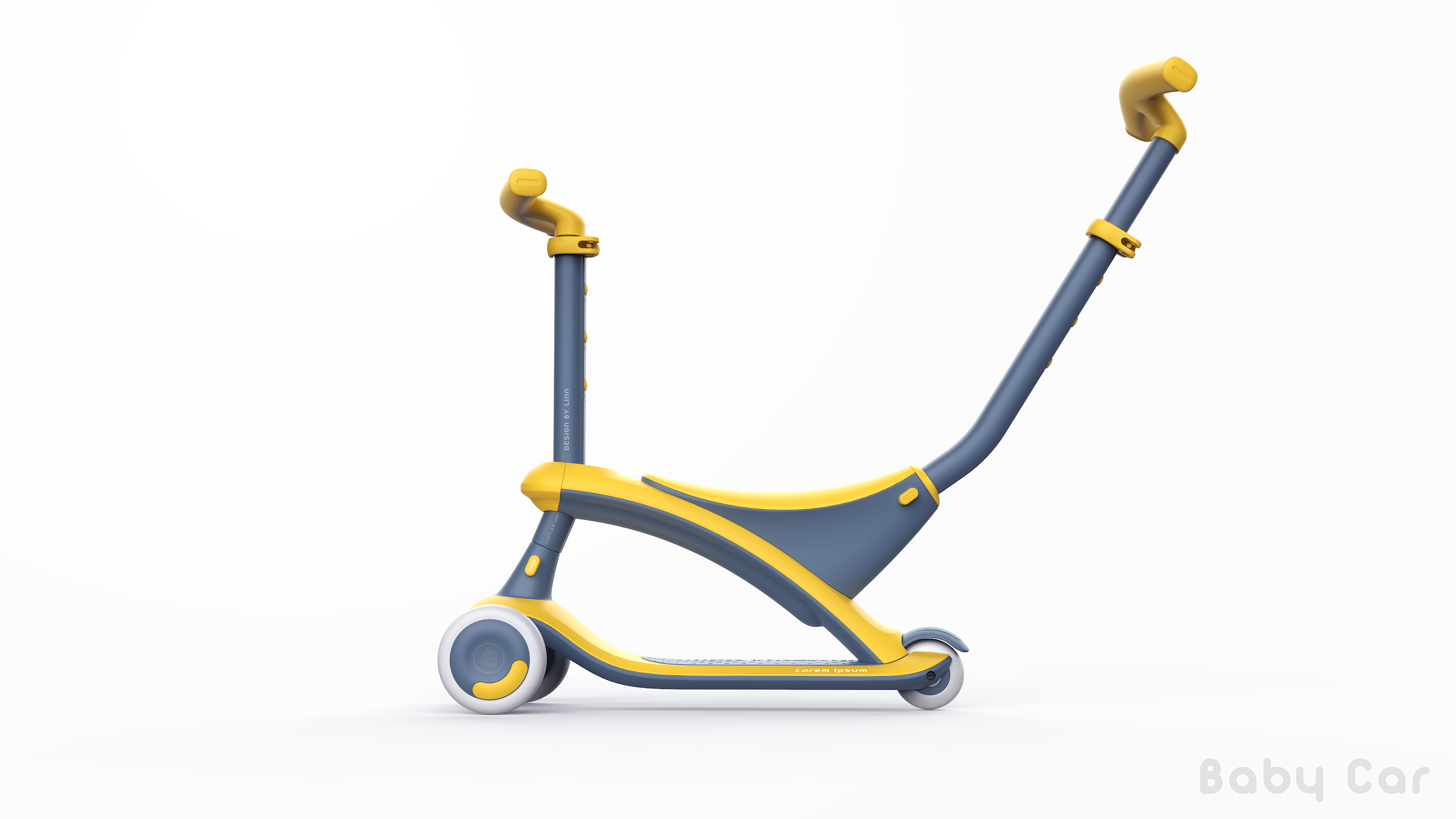 Husky original design，Appearance design，Children's Toys，Migao car，