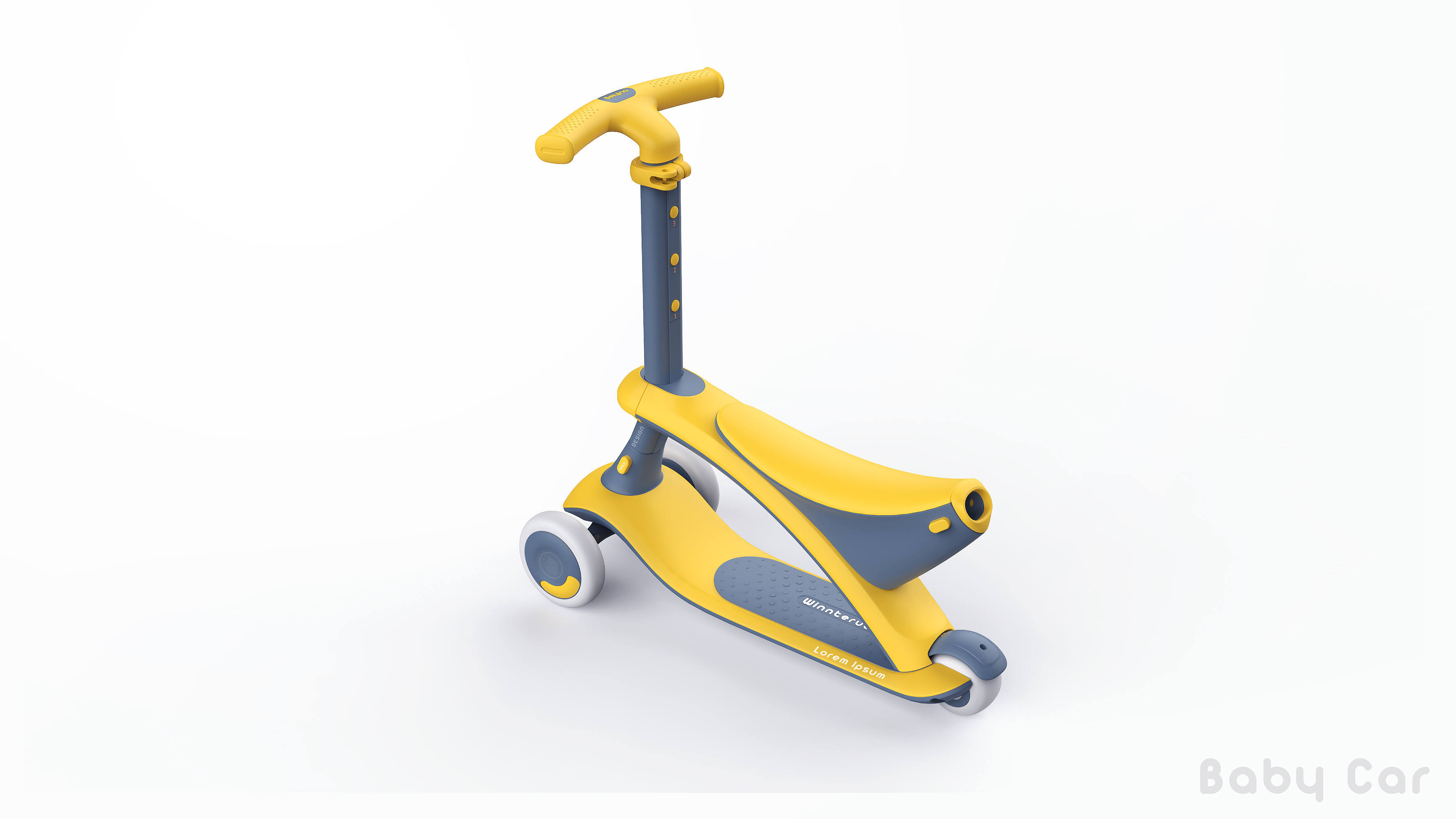 Husky original design，Appearance design，Children's Toys，Migao car，