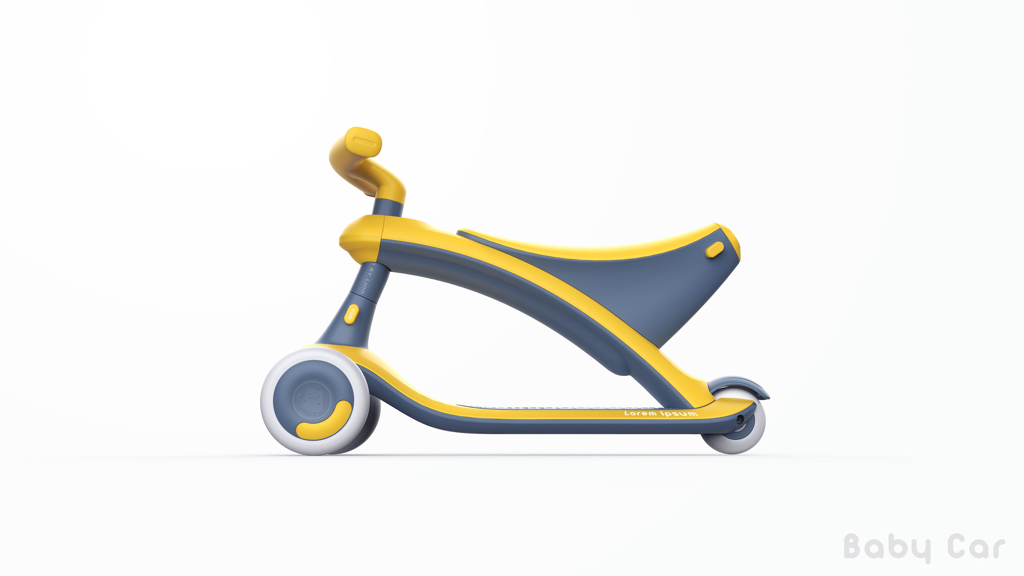 Husky original design，Appearance design，Children's Toys，Migao car，