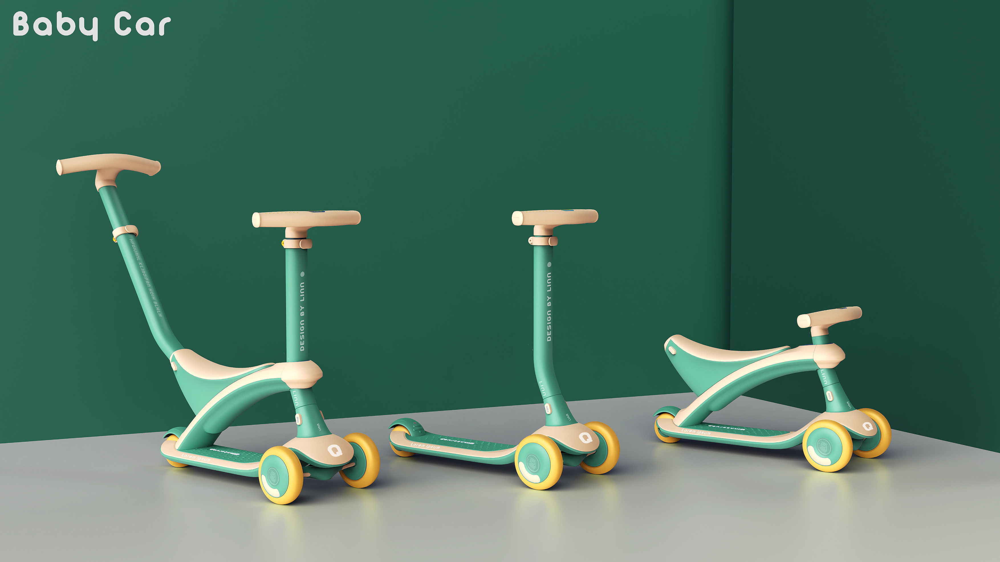 Husky original design，Appearance design，Children's Toys，Migao car，