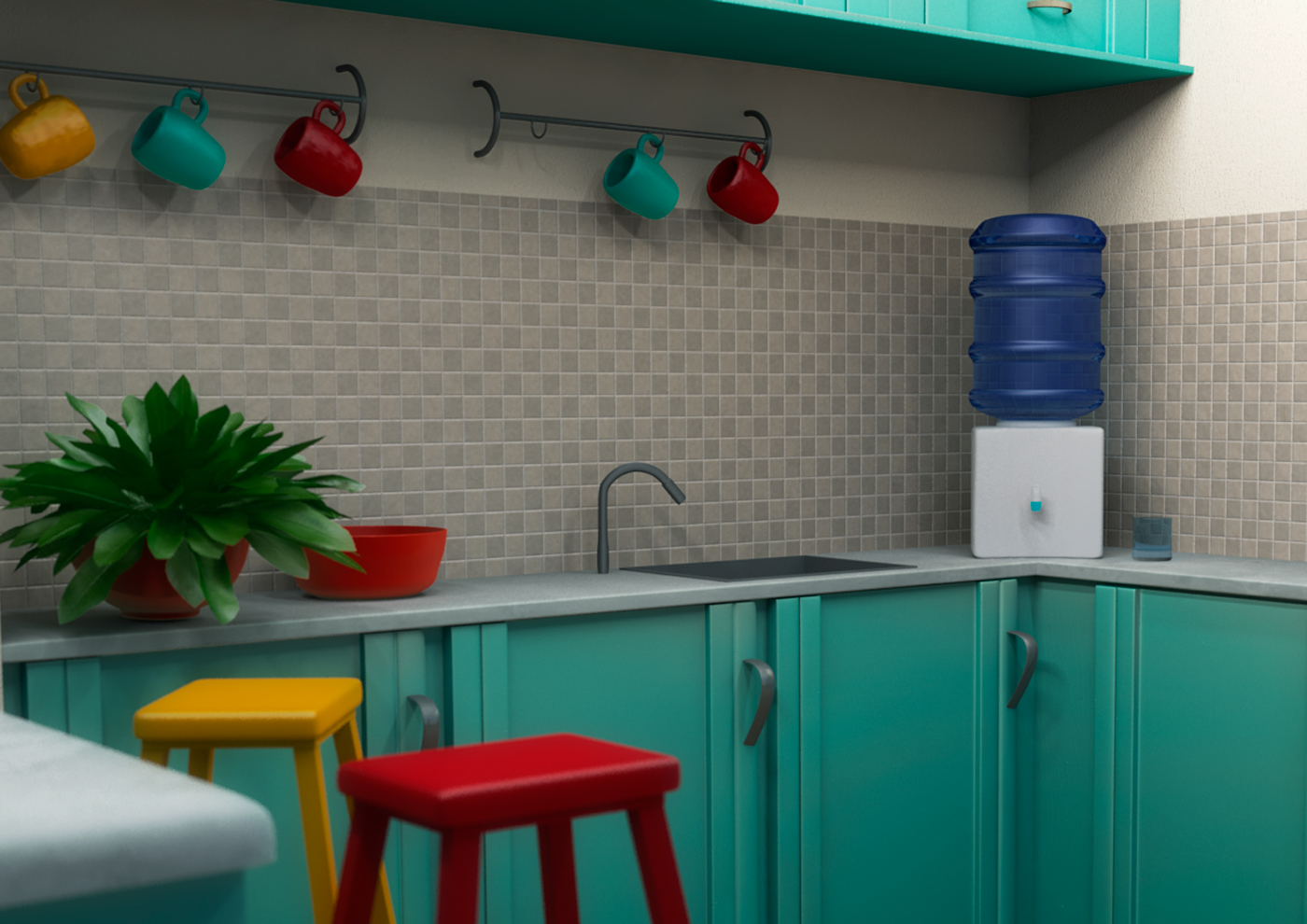 Mini faucet，Geovana Dalaros，